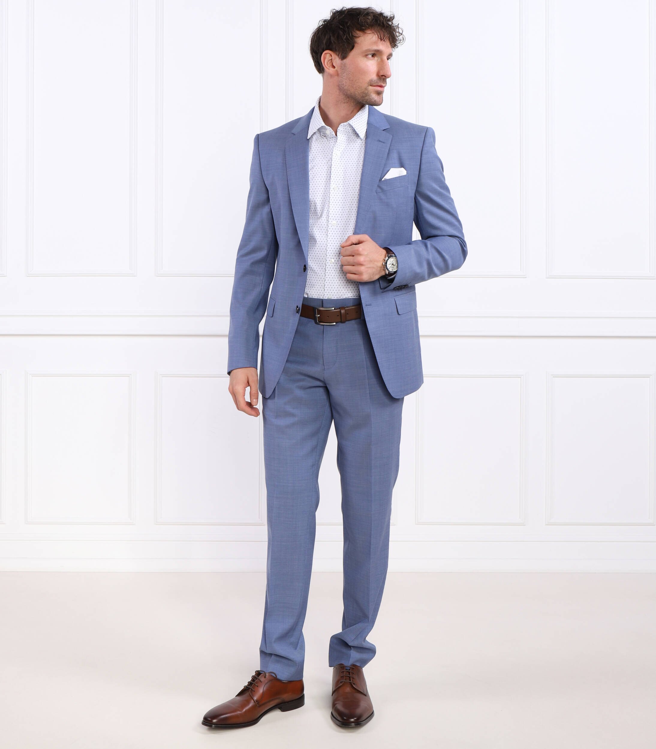 BOSS Black de lână sacou h-huge-mm-224 | slim fit