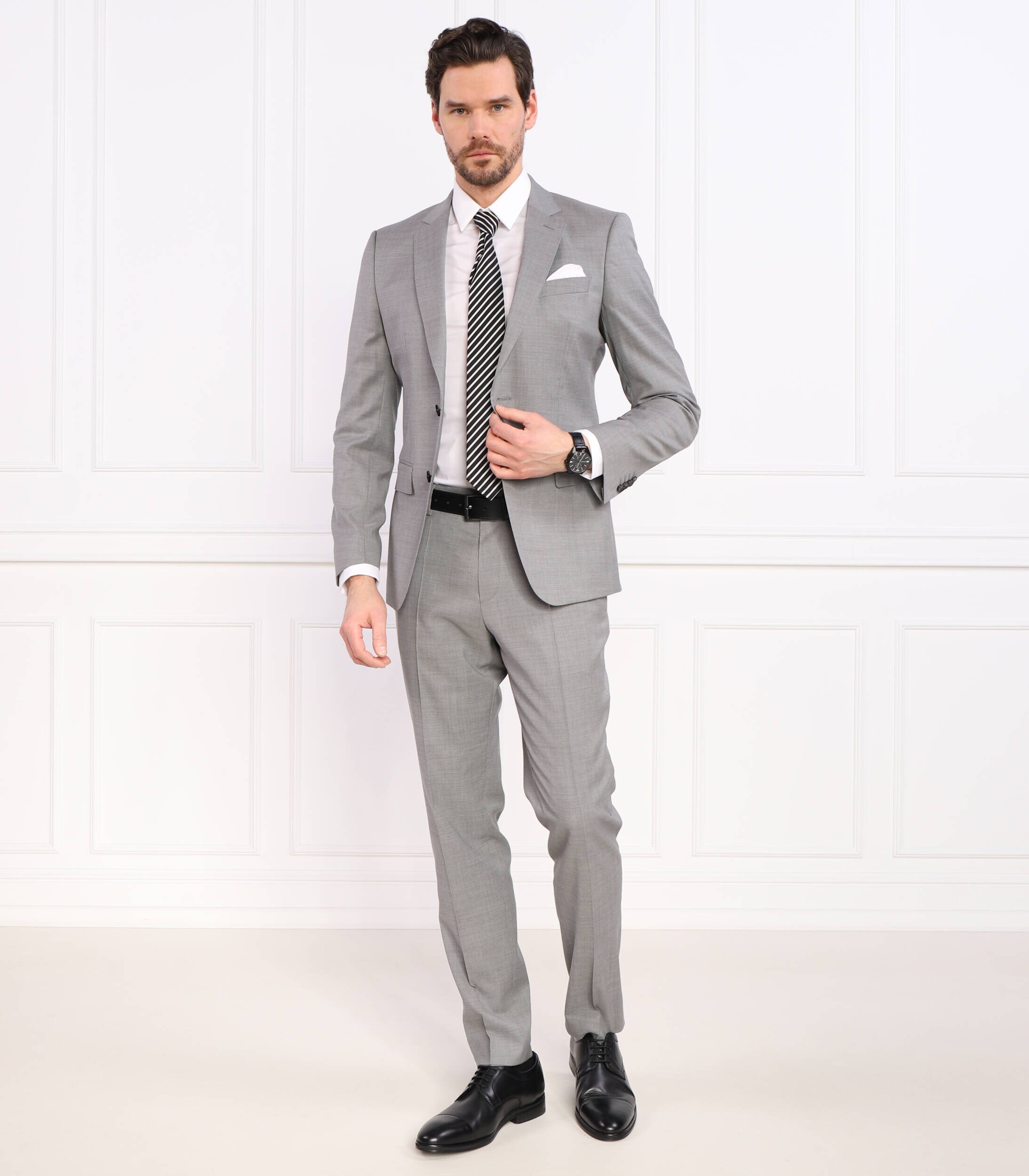 BOSS Black de lână sacou h-huge-mm-224 | slim fit