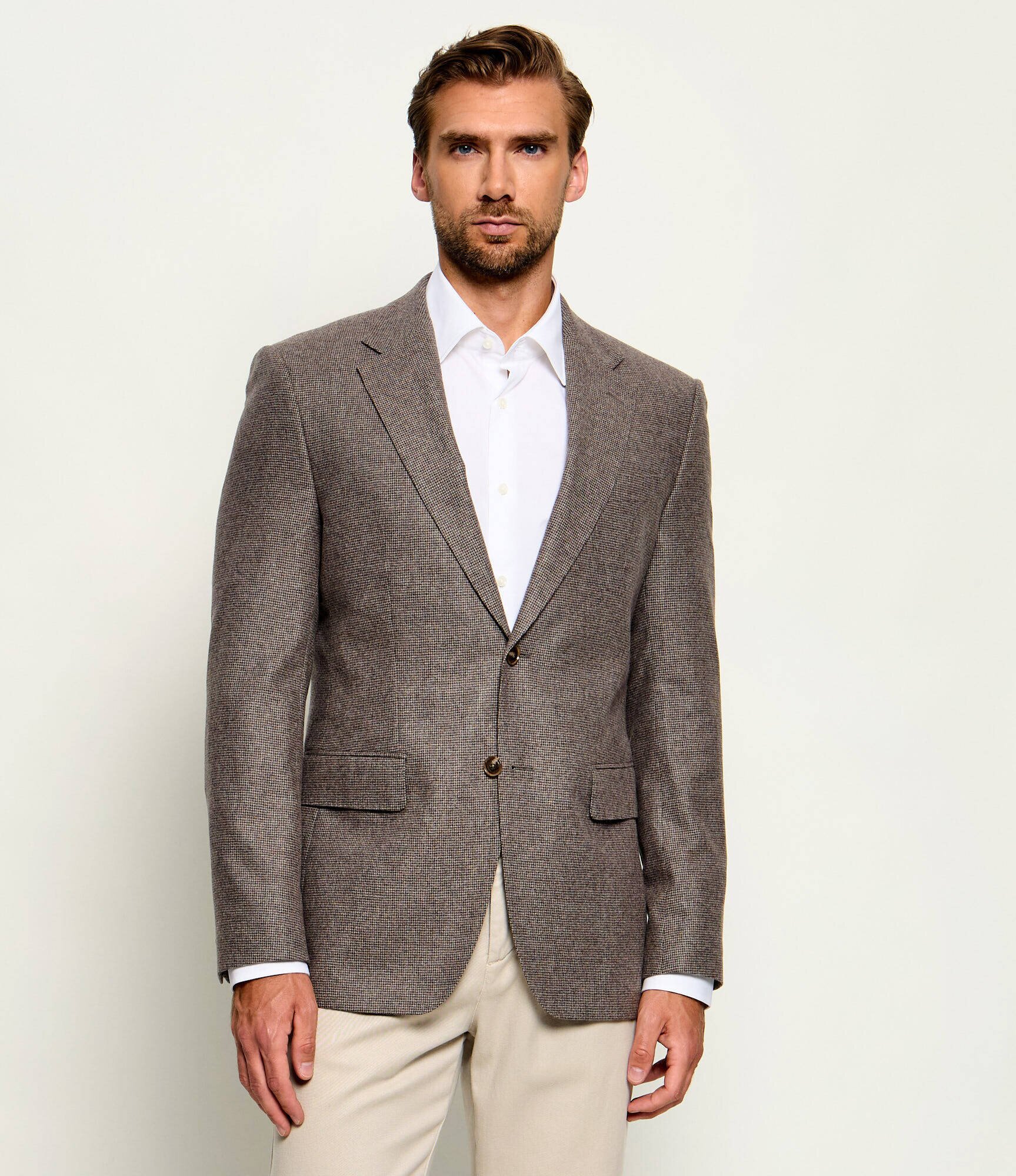 BOSS Black De lână sacou H-Huge-MM-264 | Slim Fit