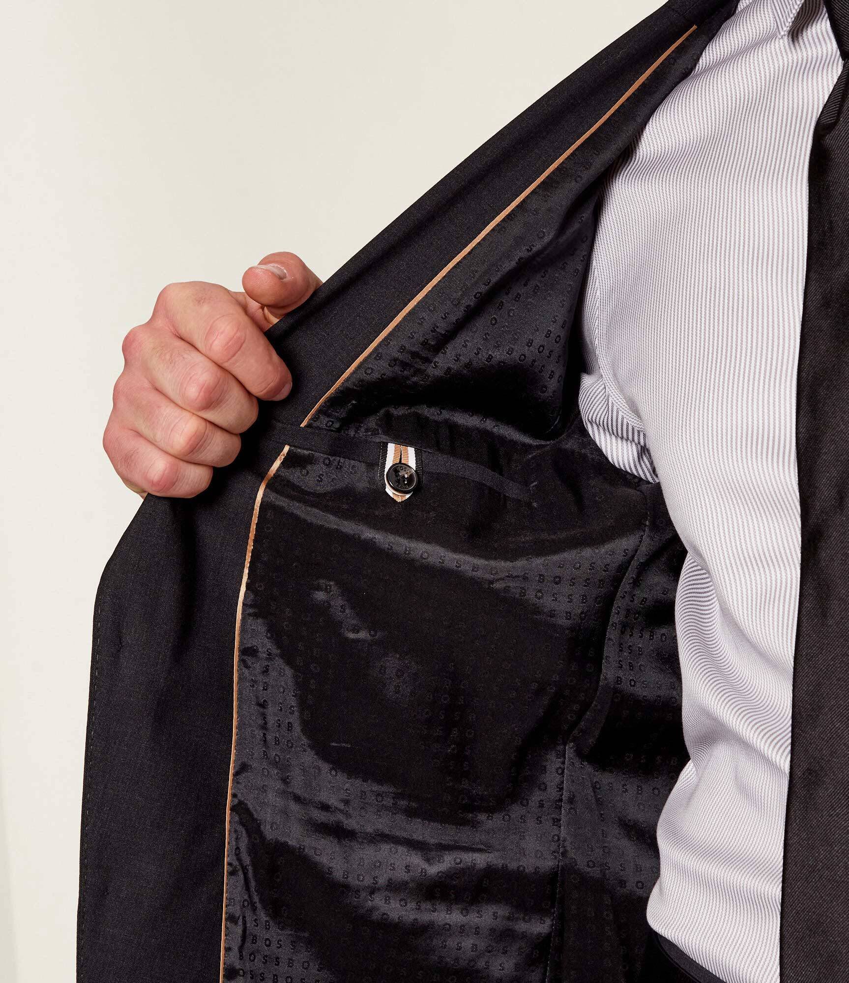 BOSS Black De lână sacou H-Huge-MM | Slim Fit