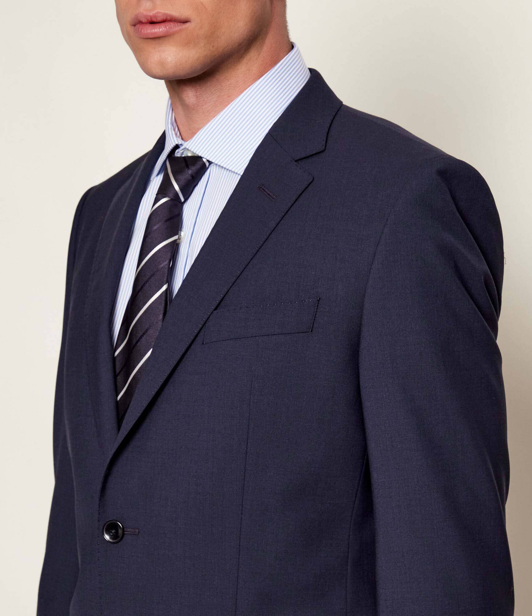 BOSS Black De lână sacou H-Huge-MM | Slim Fit