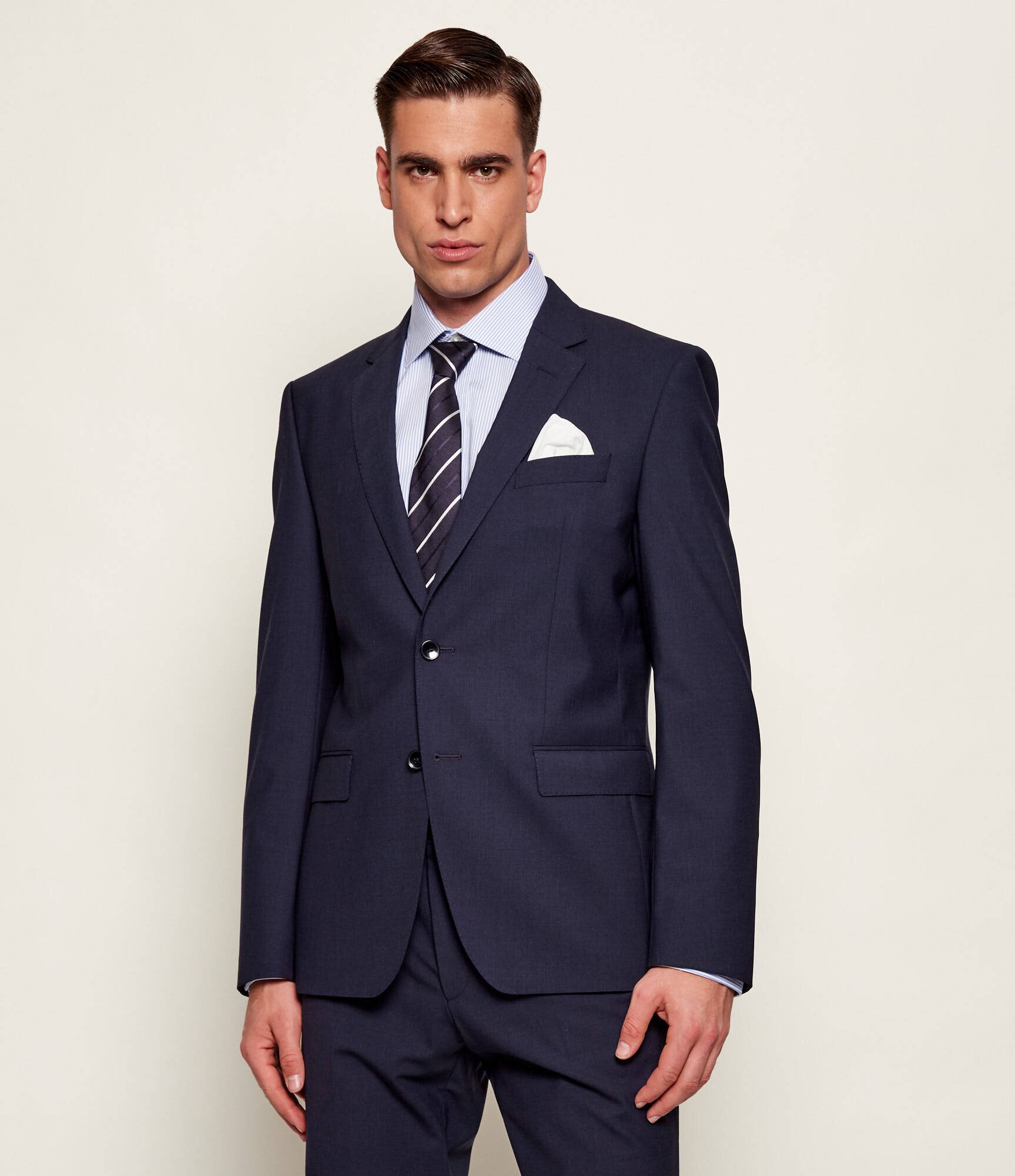 BOSS Black De lână sacou H-Huge-MM | Slim Fit