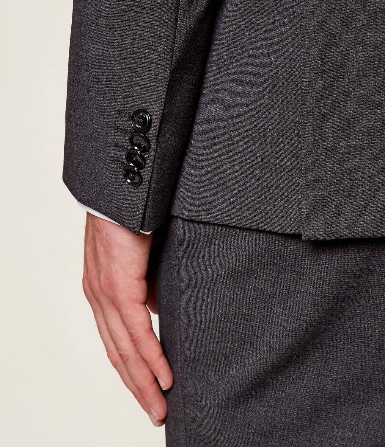BOSS Black De lână sacou H-Huge-S-MM-251 | Slim Fit