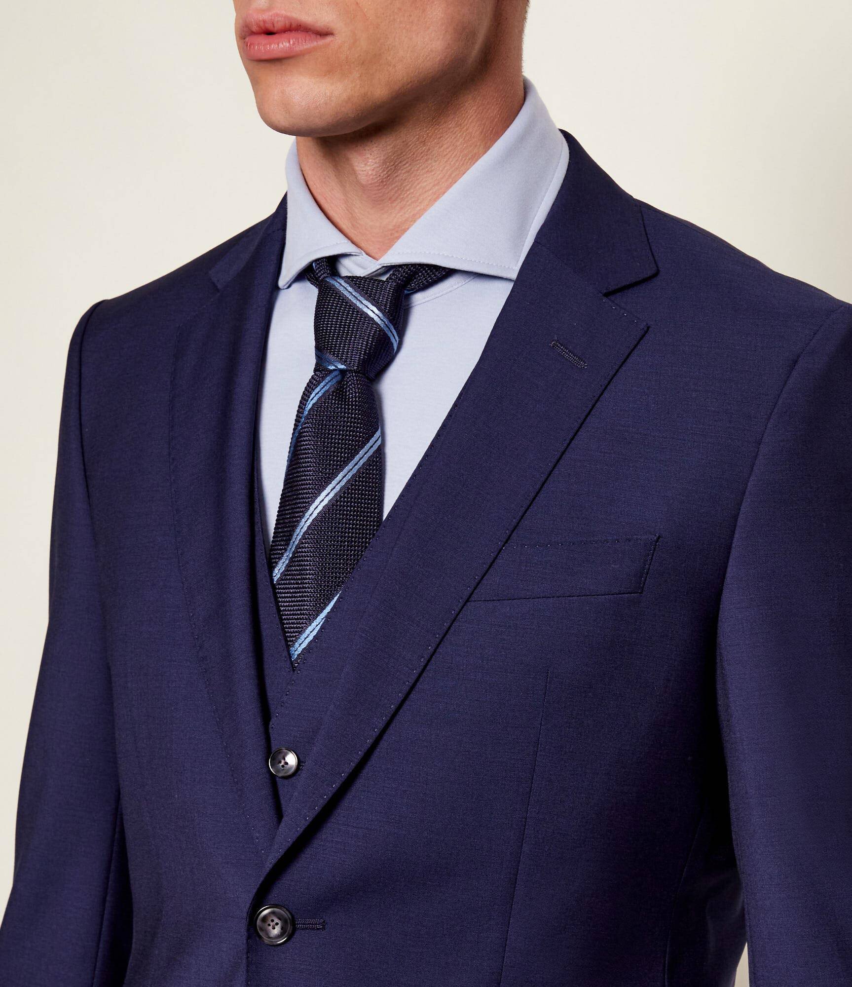 BOSS Black De lână sacou H-Huge-S-MM-251 | Slim Fit