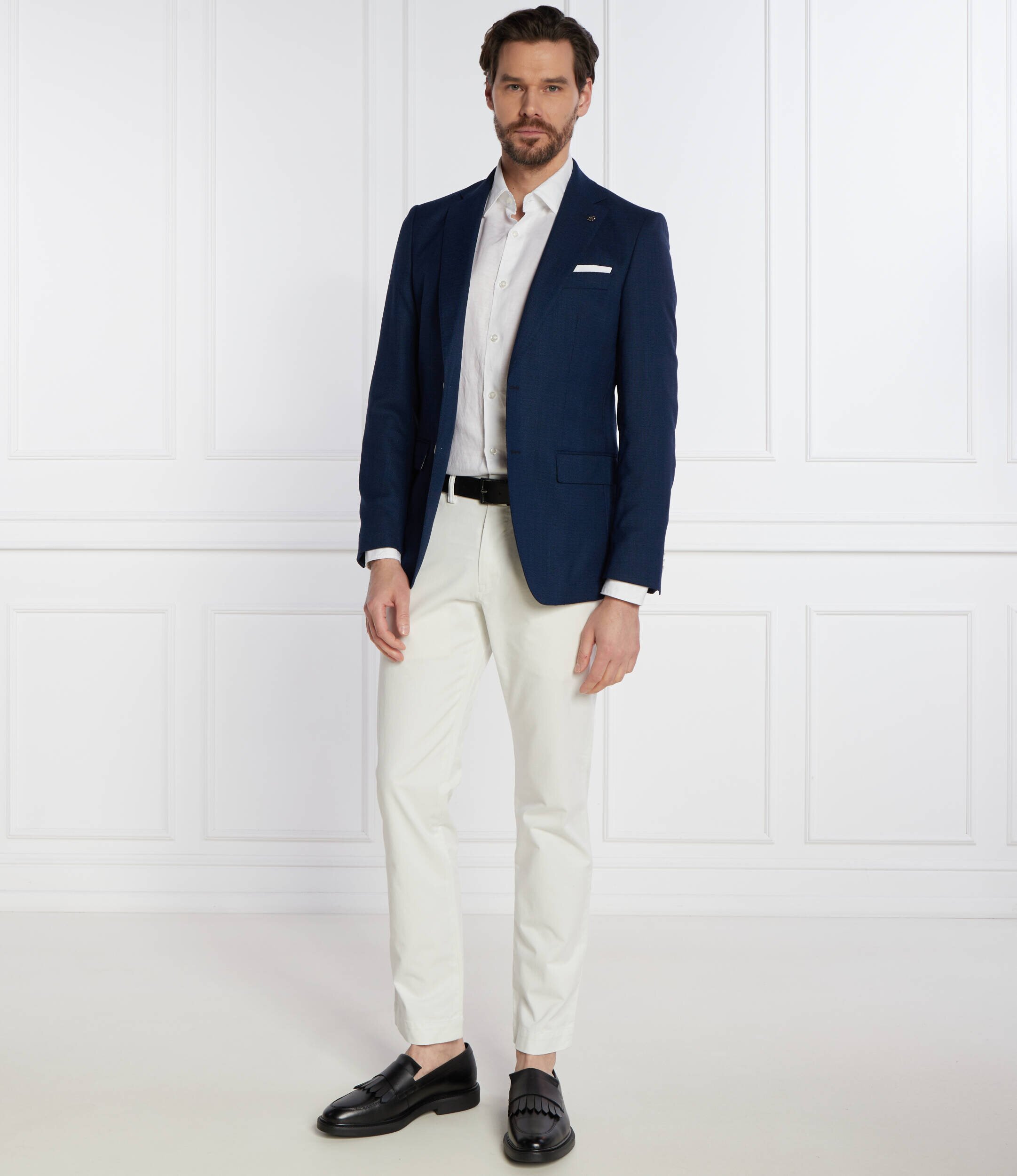 BOSS Black De lână sacou H-Hutson-233 | Regular Fit