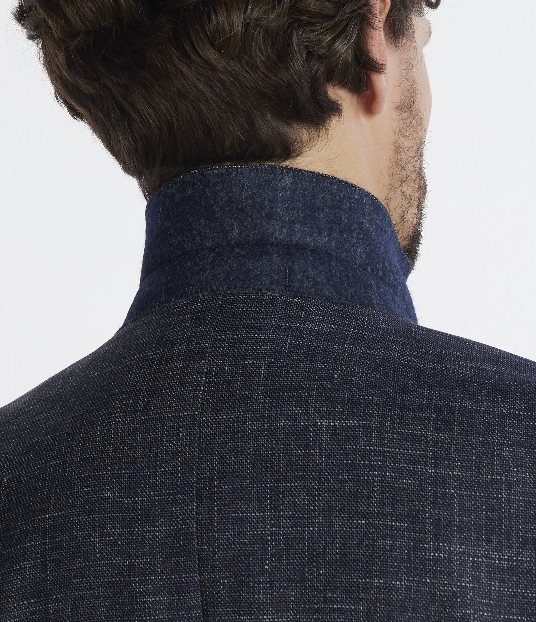 BOSS Black De lână sacou H-Hutson-233 | Slim Fit | cu adaos de in