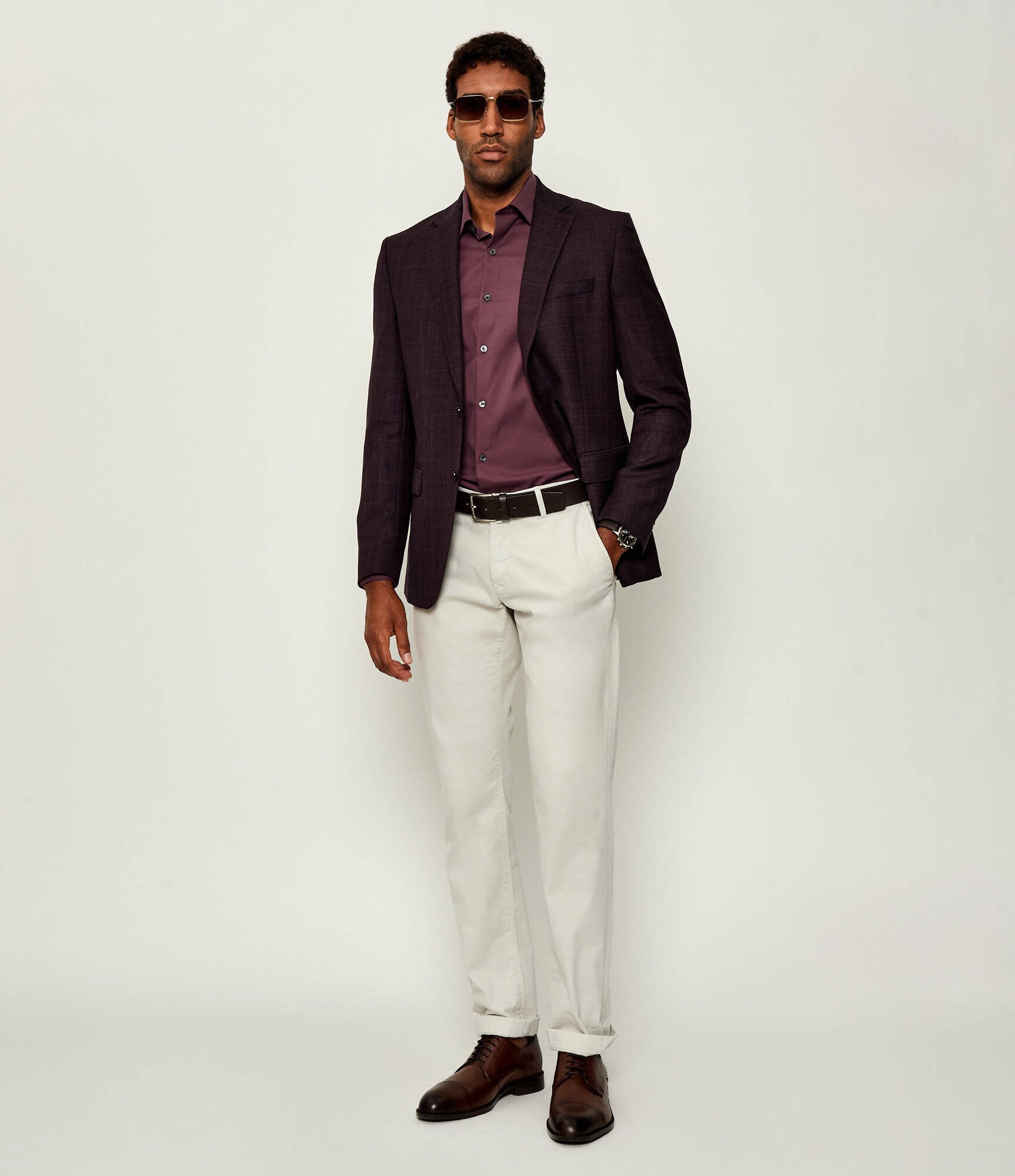BOSS Black De lână sacou H-Hutson-251 | Slim Fit