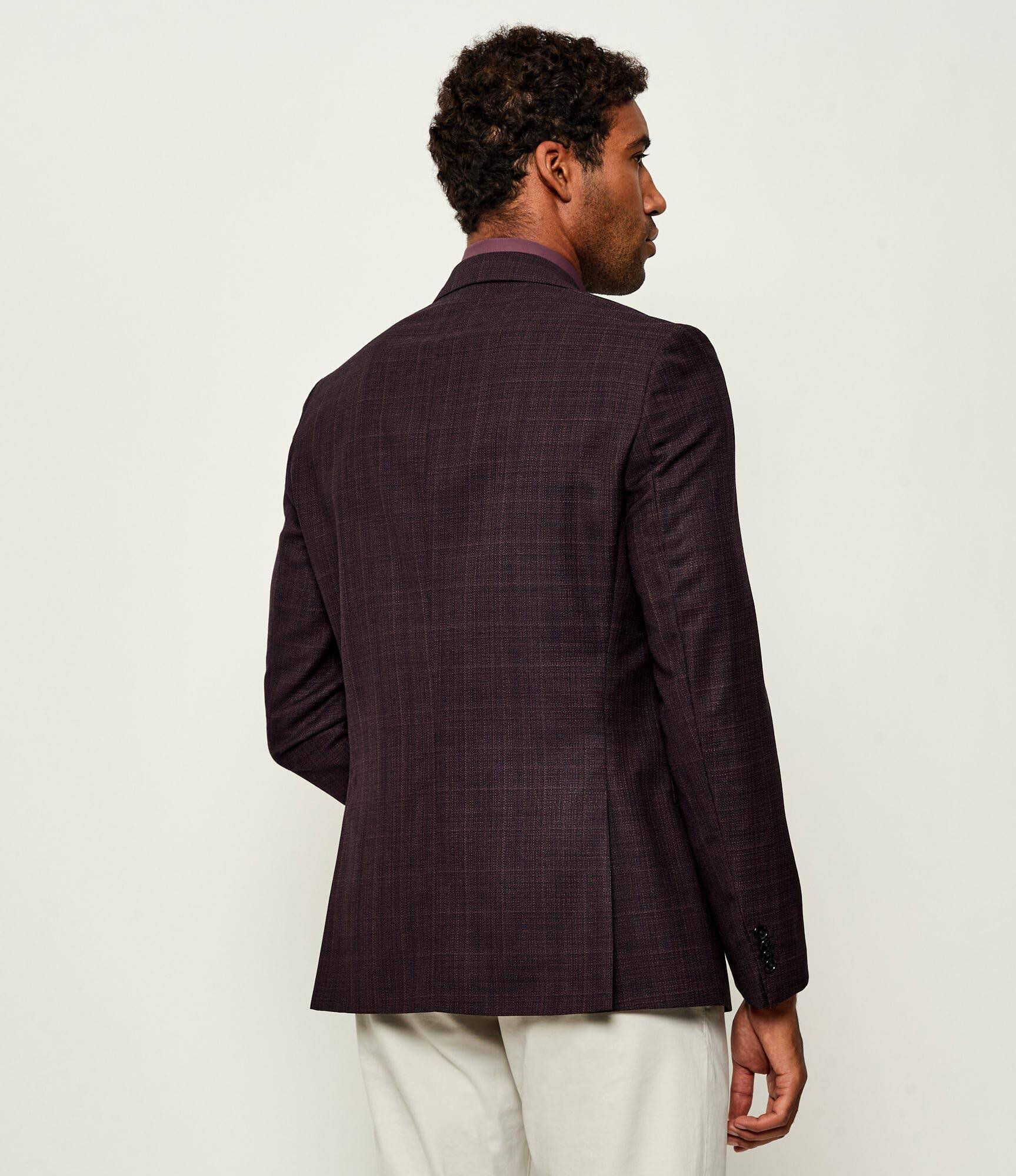 BOSS Black De lână sacou H-Hutson-251 | Slim Fit