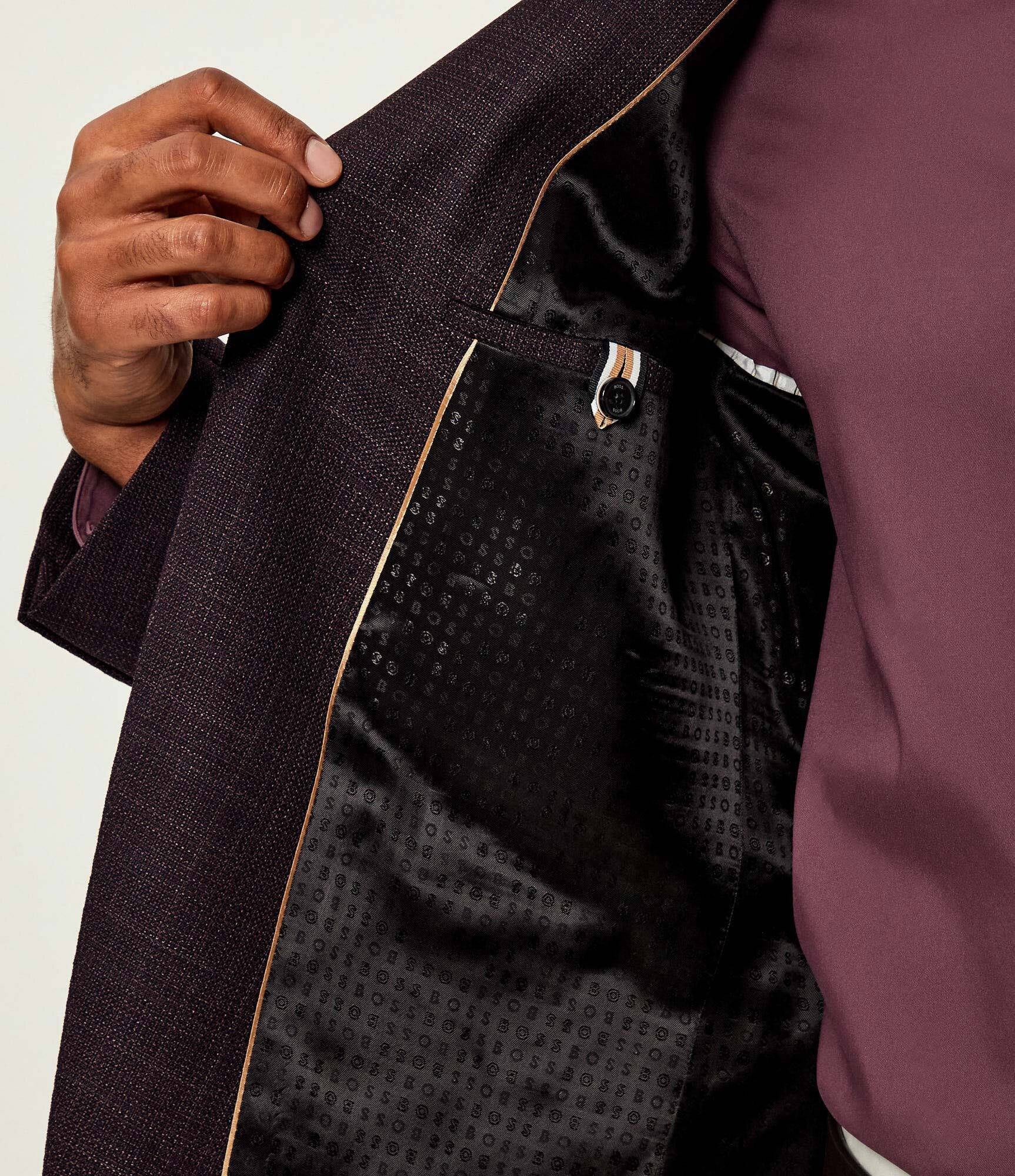 BOSS Black De lână sacou H-Hutson-251 | Slim Fit