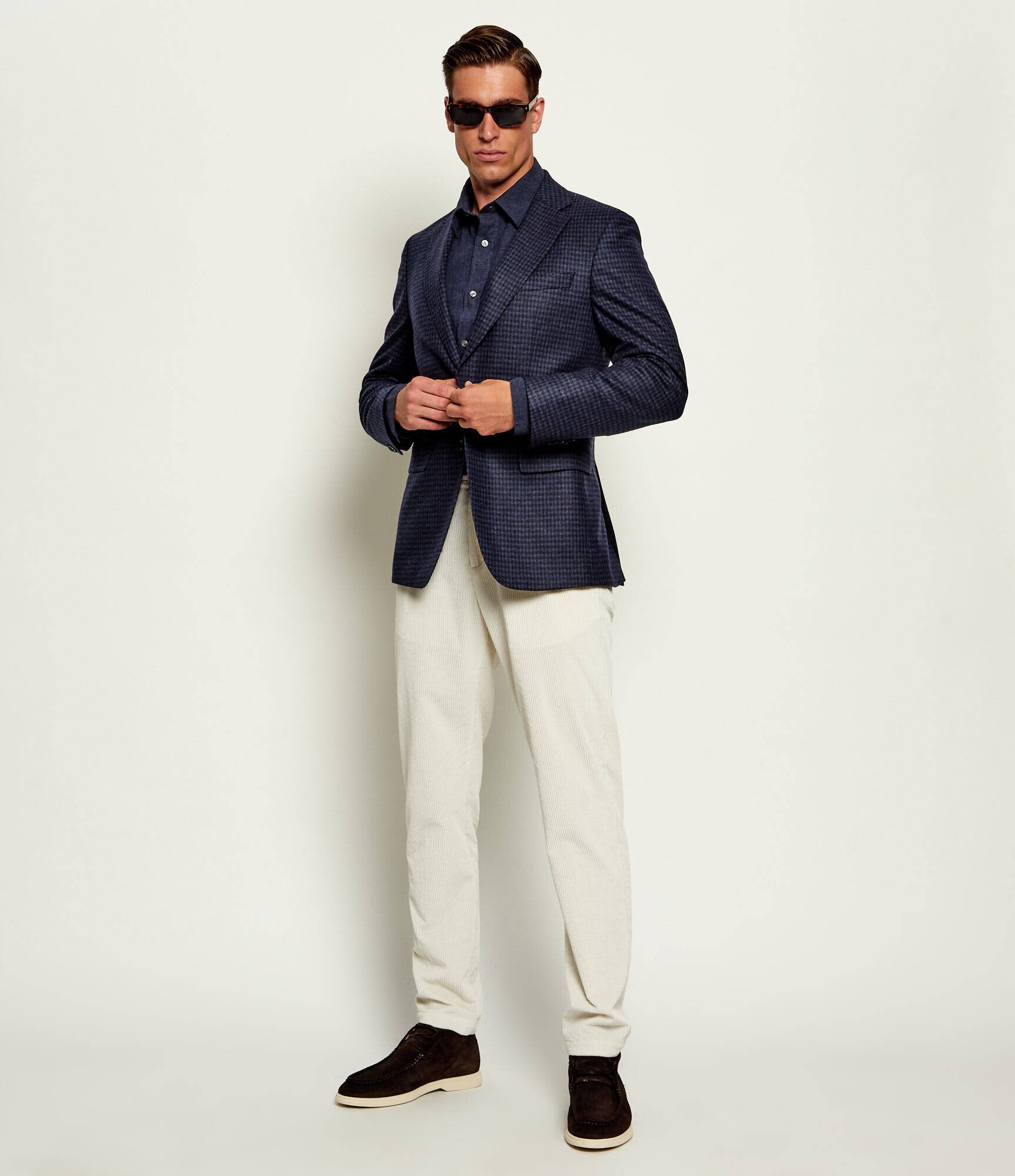 BOSS Black De lână sacou H-Hutson-263 | Slim Fit cu adaos de cașmir