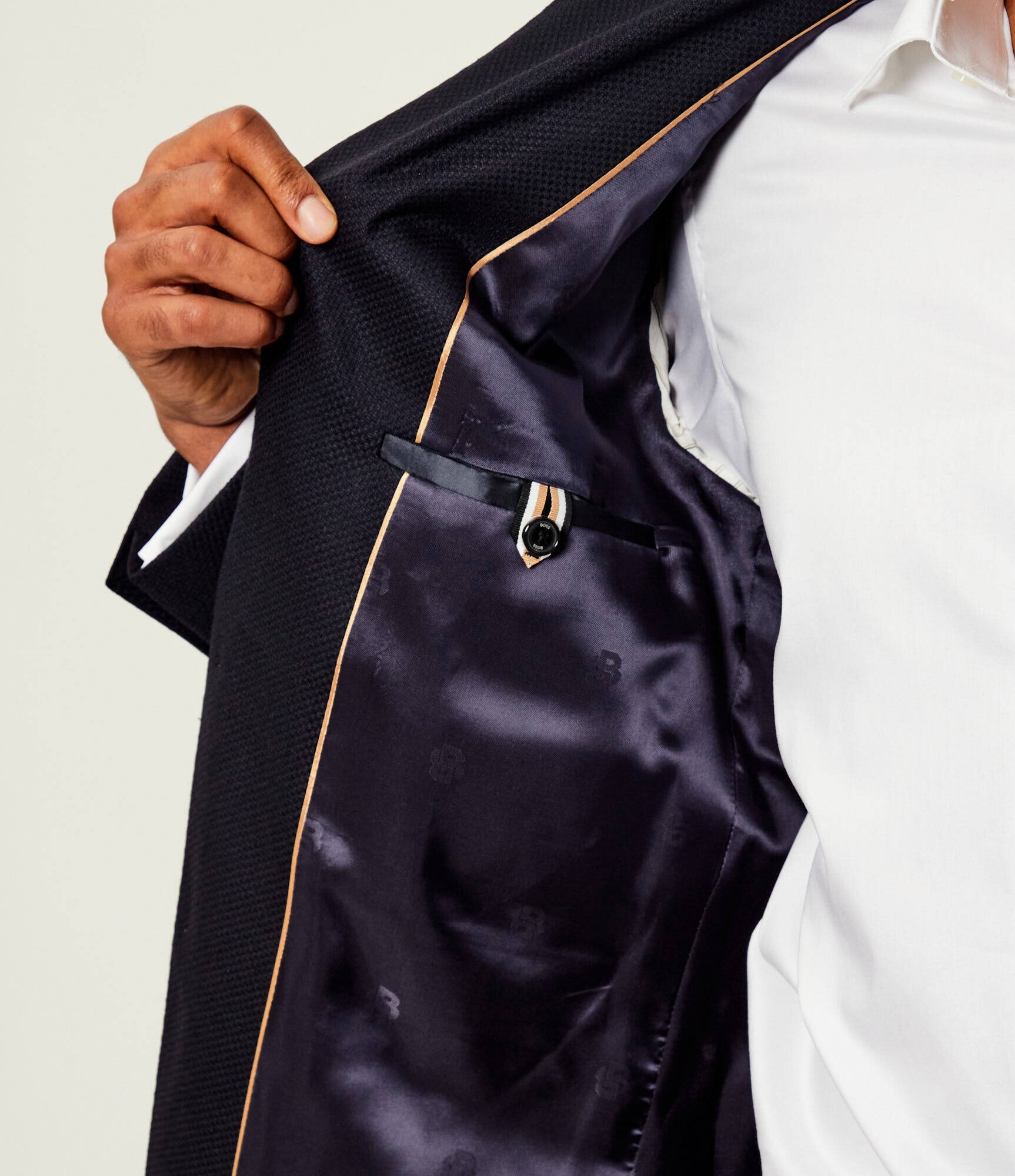 BOSS Black De lână sacou H-Hutson-2PP-253 | Slim Fit
