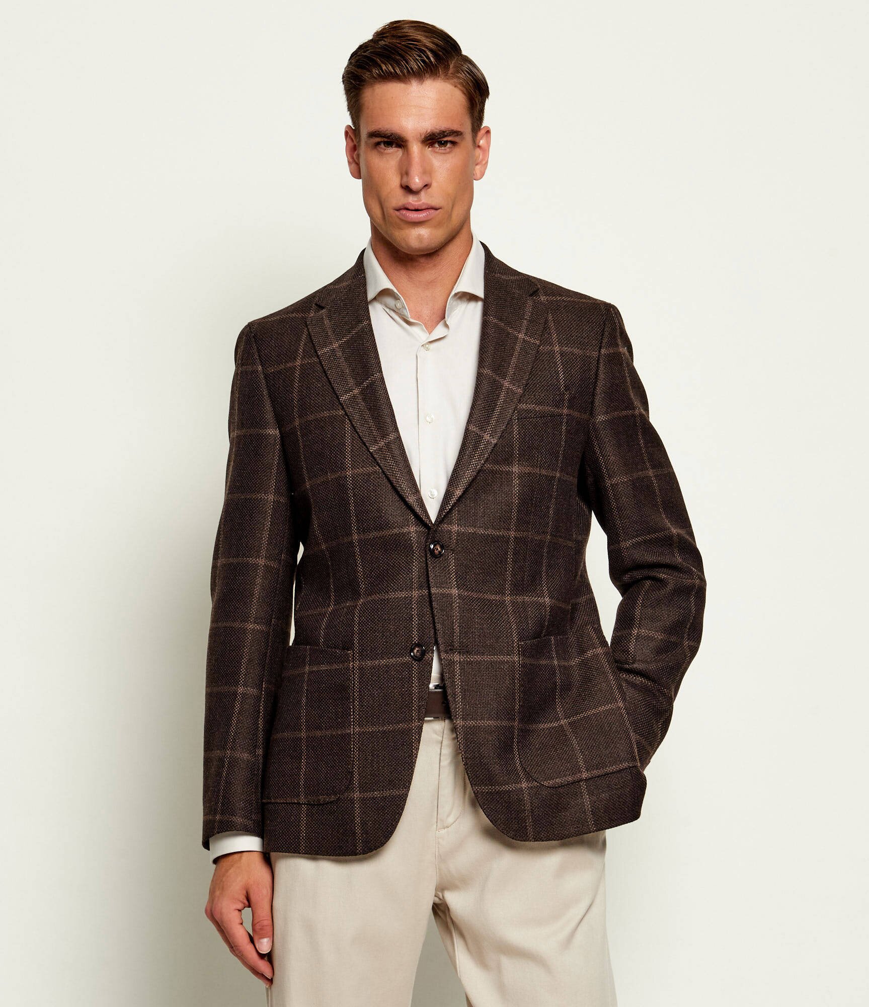 BOSS Black De lână sacou H-Hutson-2PP-263 | Slim Fit