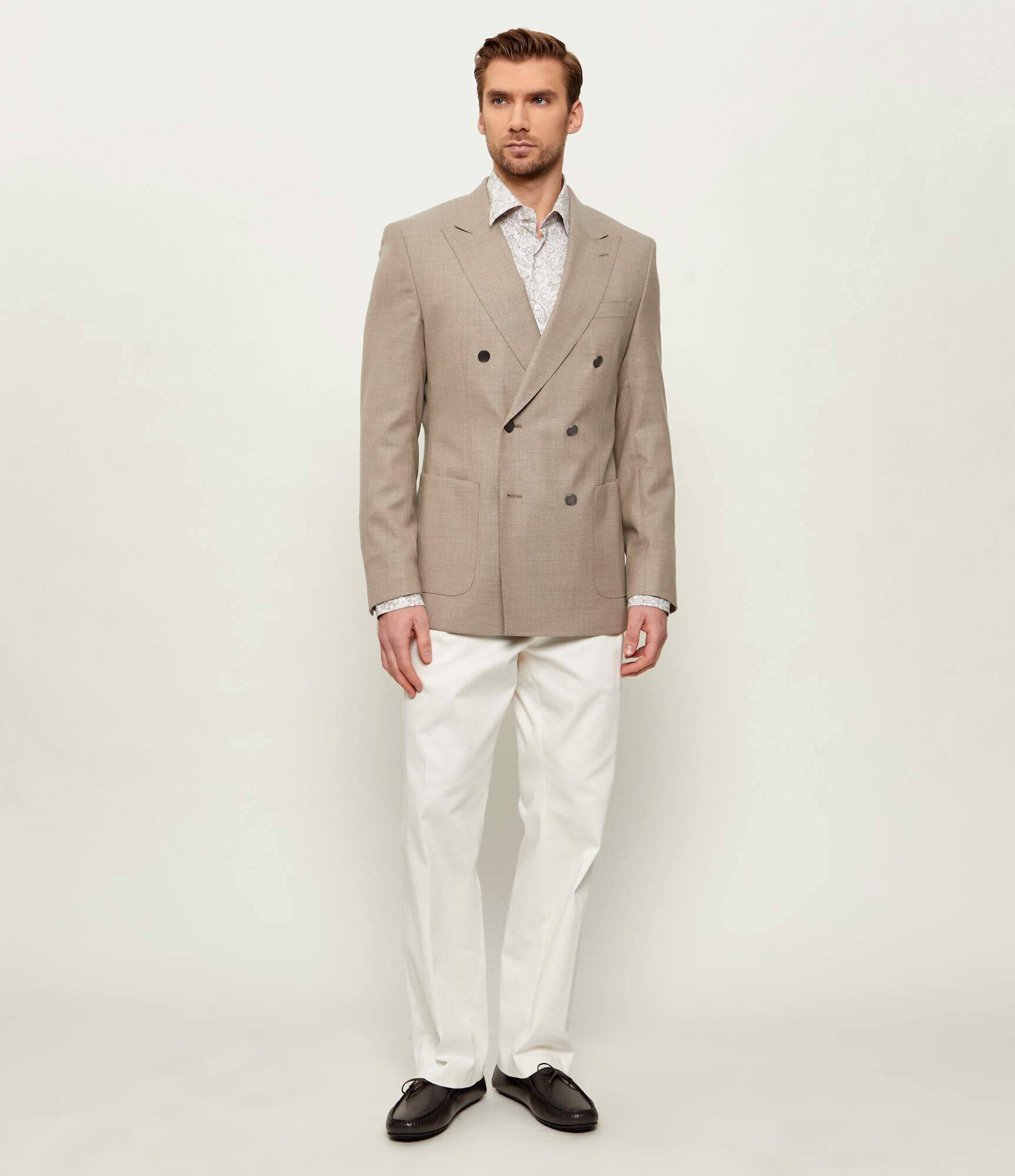 BOSS Black De lână sacou H-Hutson-DB-261 | Slim Fit