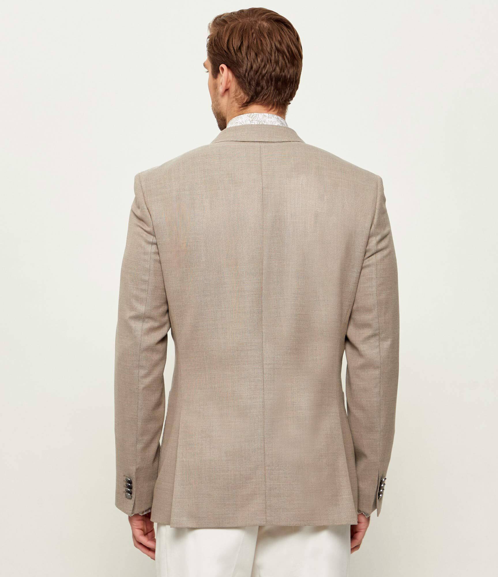 BOSS Black De lână sacou H-Hutson-DB-261 | Slim Fit
