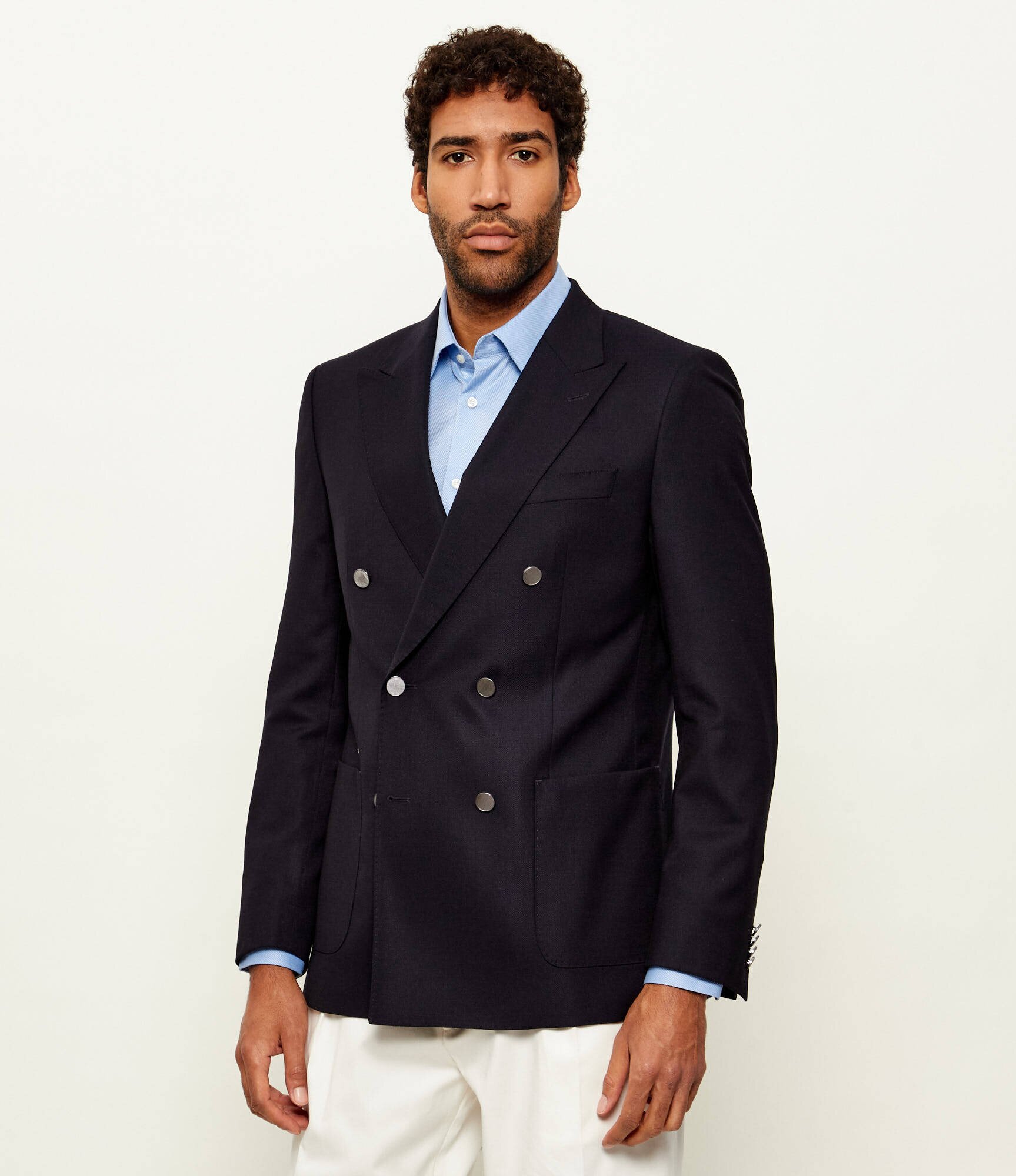 BOSS Black De lână sacou H-Hutson-DB-261 | Slim Fit