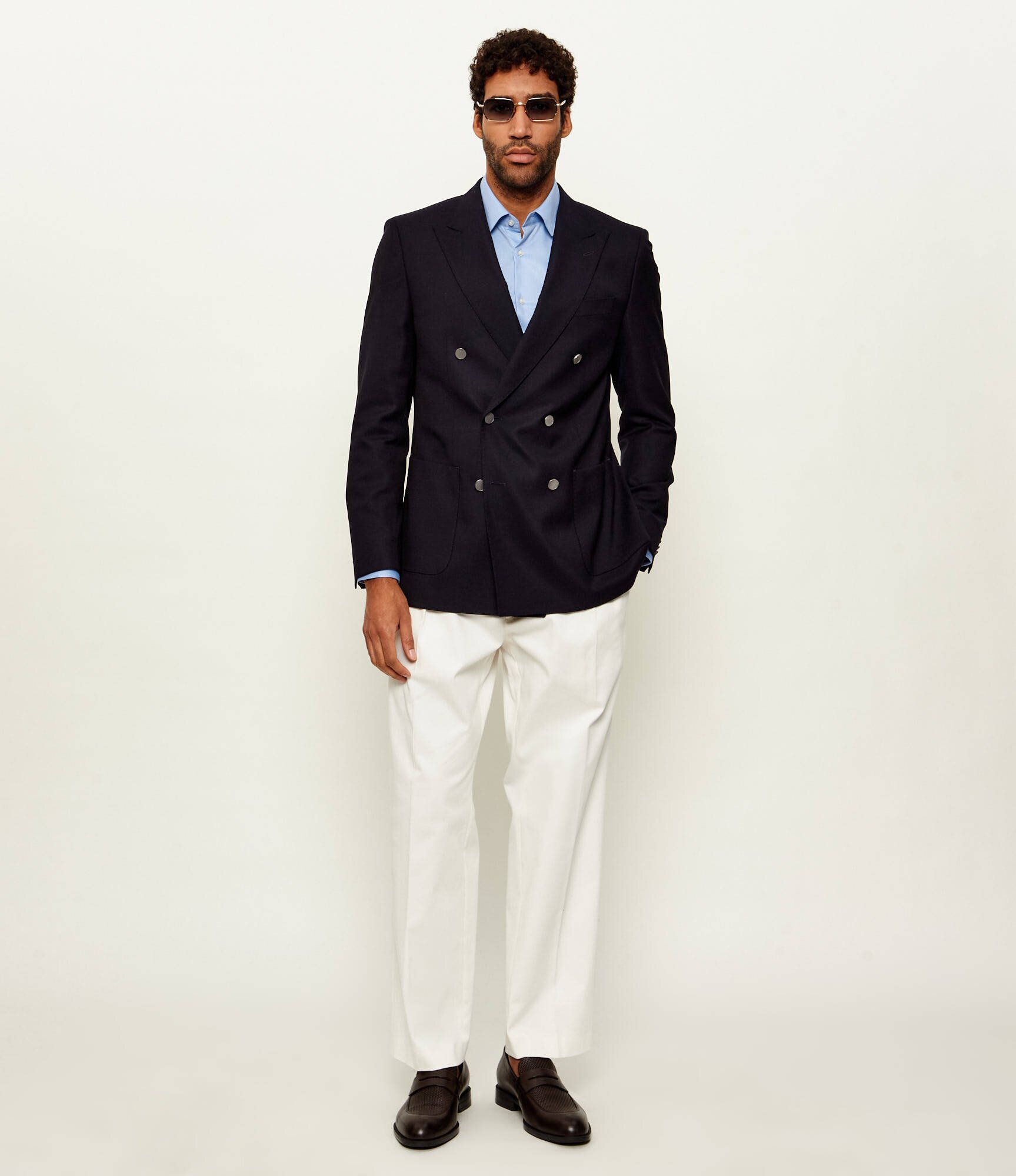 BOSS Black De lână sacou H-Hutson-DB-261 | Slim Fit