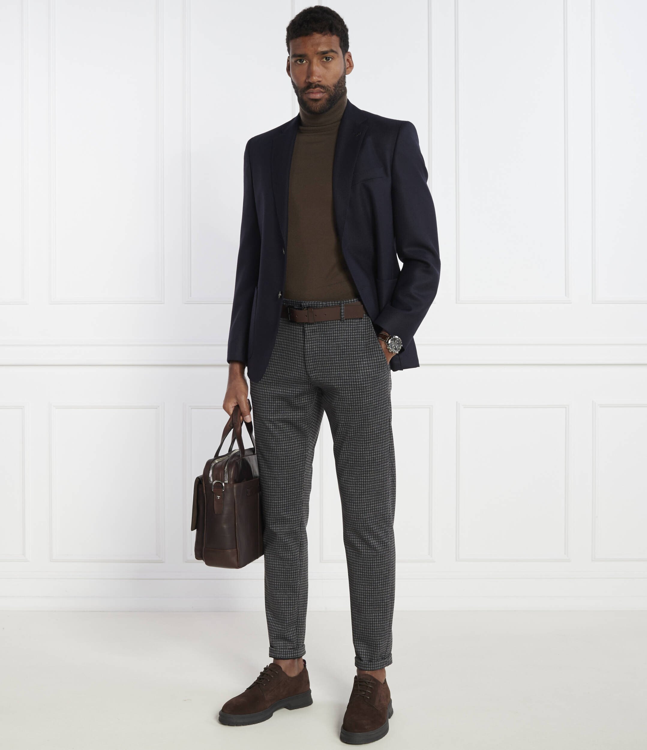 BOSS Black De lână sacou H-Janson | Slim Fit