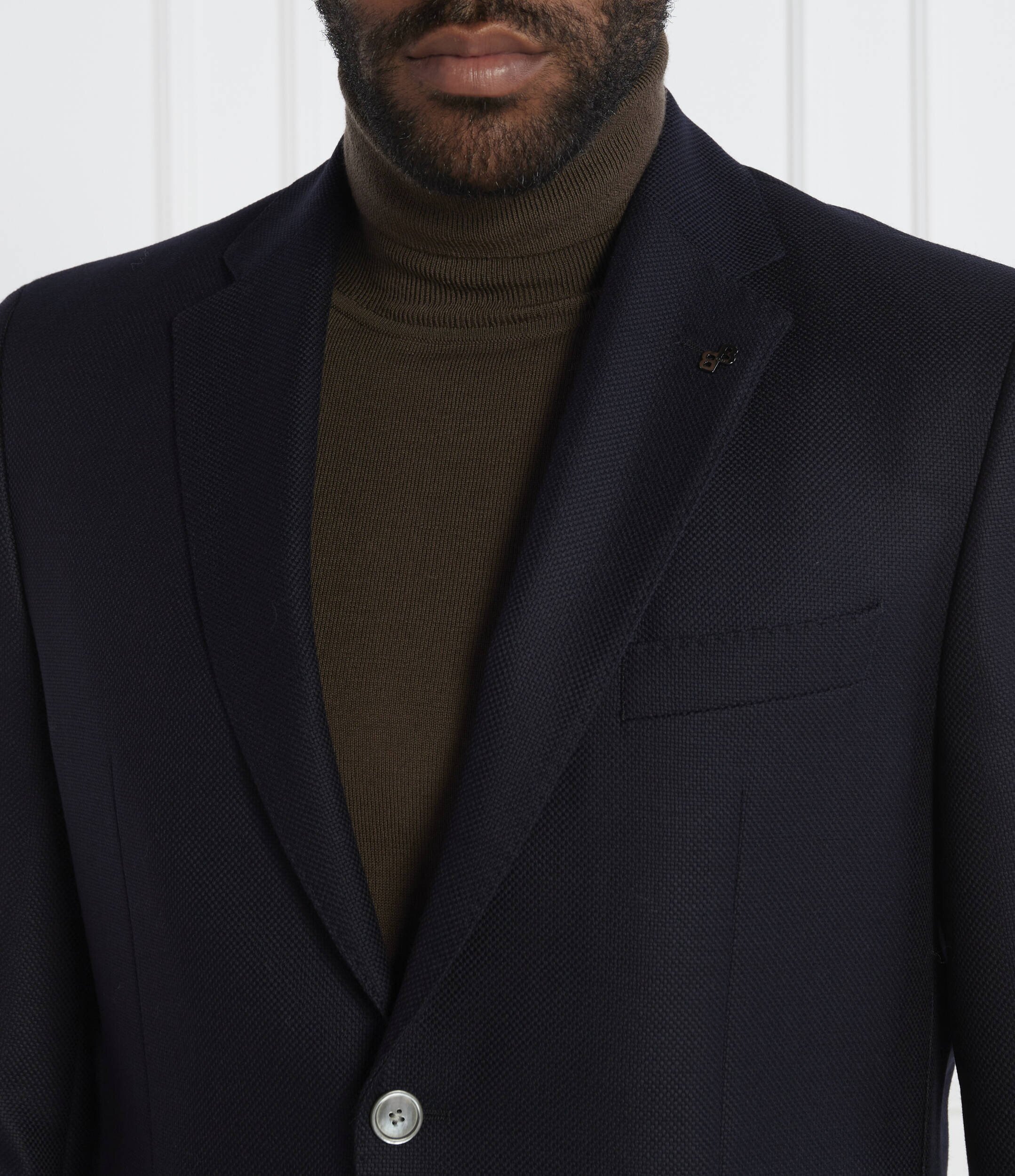 BOSS Black De lână sacou H-Janson | Slim Fit