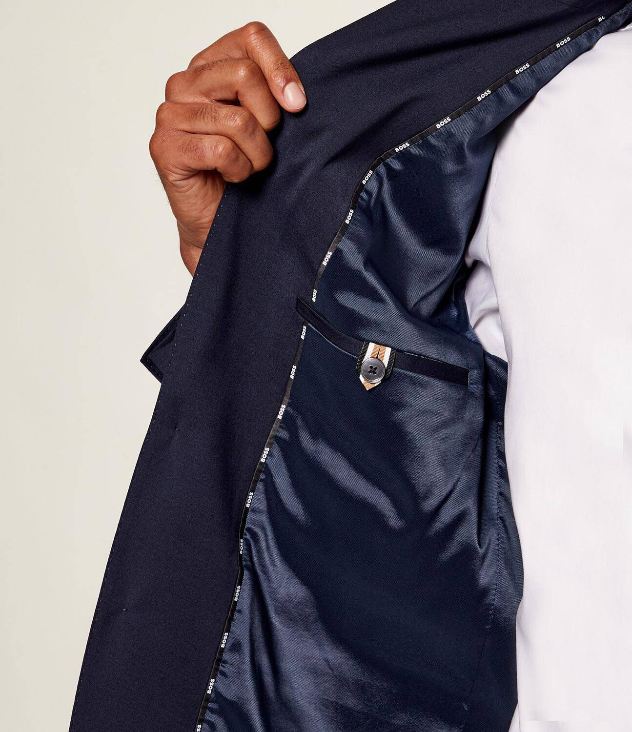 BOSS Black De lână sacou H-Jasper-MM-C-224 | Regular Fit