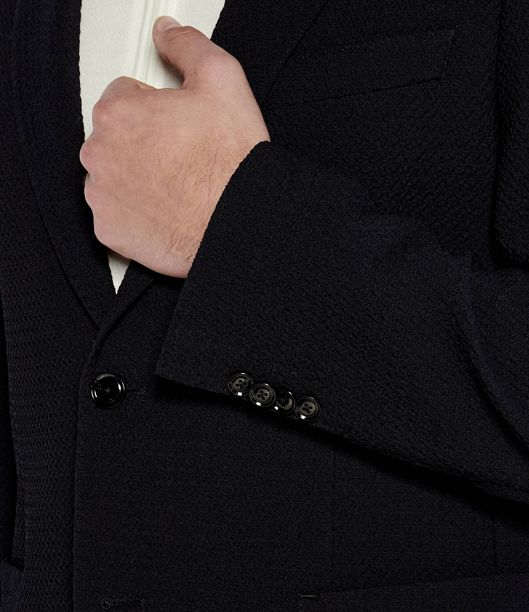 BOSS Black de lână sacou hanry | slim fit