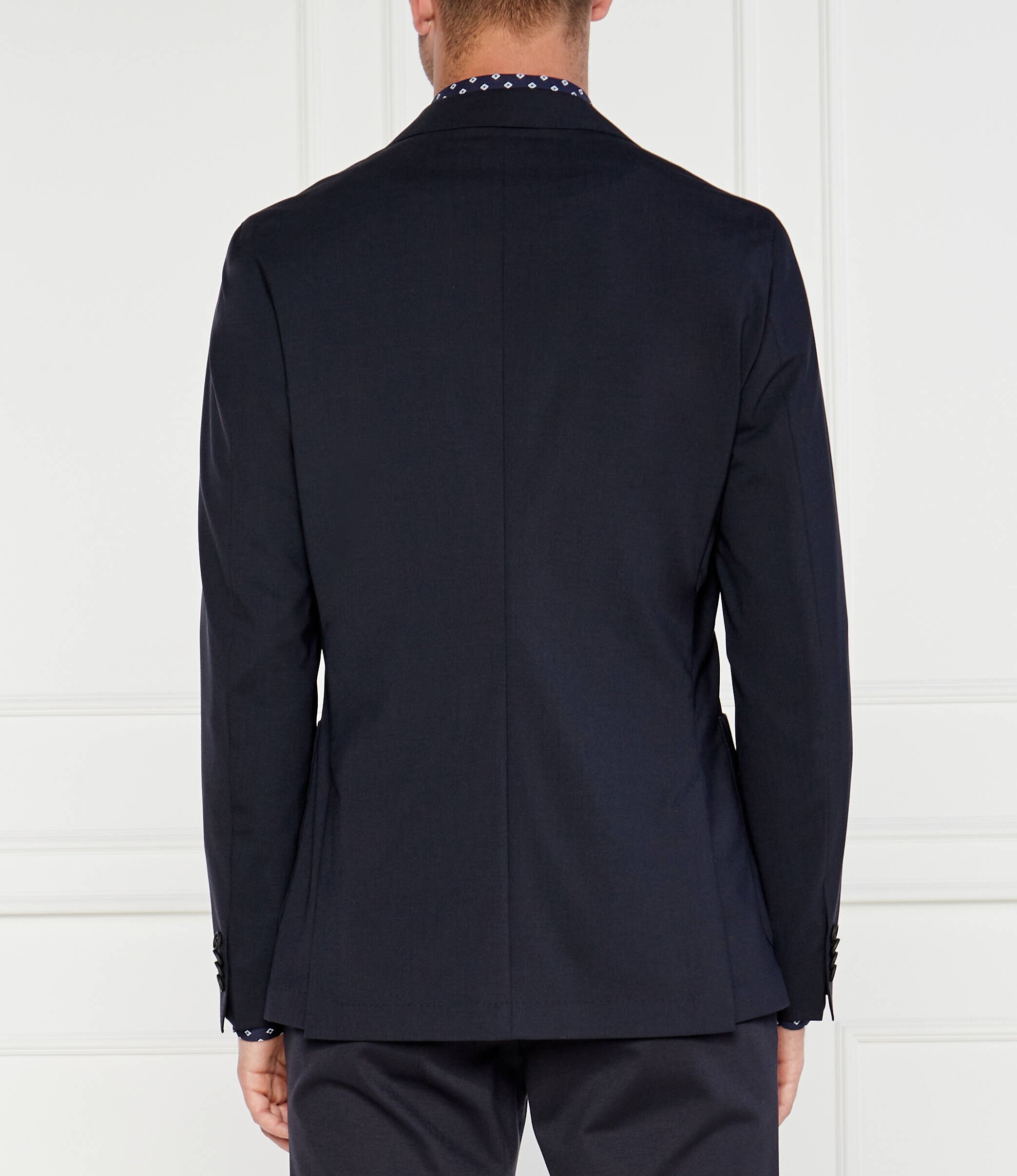 BOSS Black De lână sacou Hanry | Slim Fit | stretch