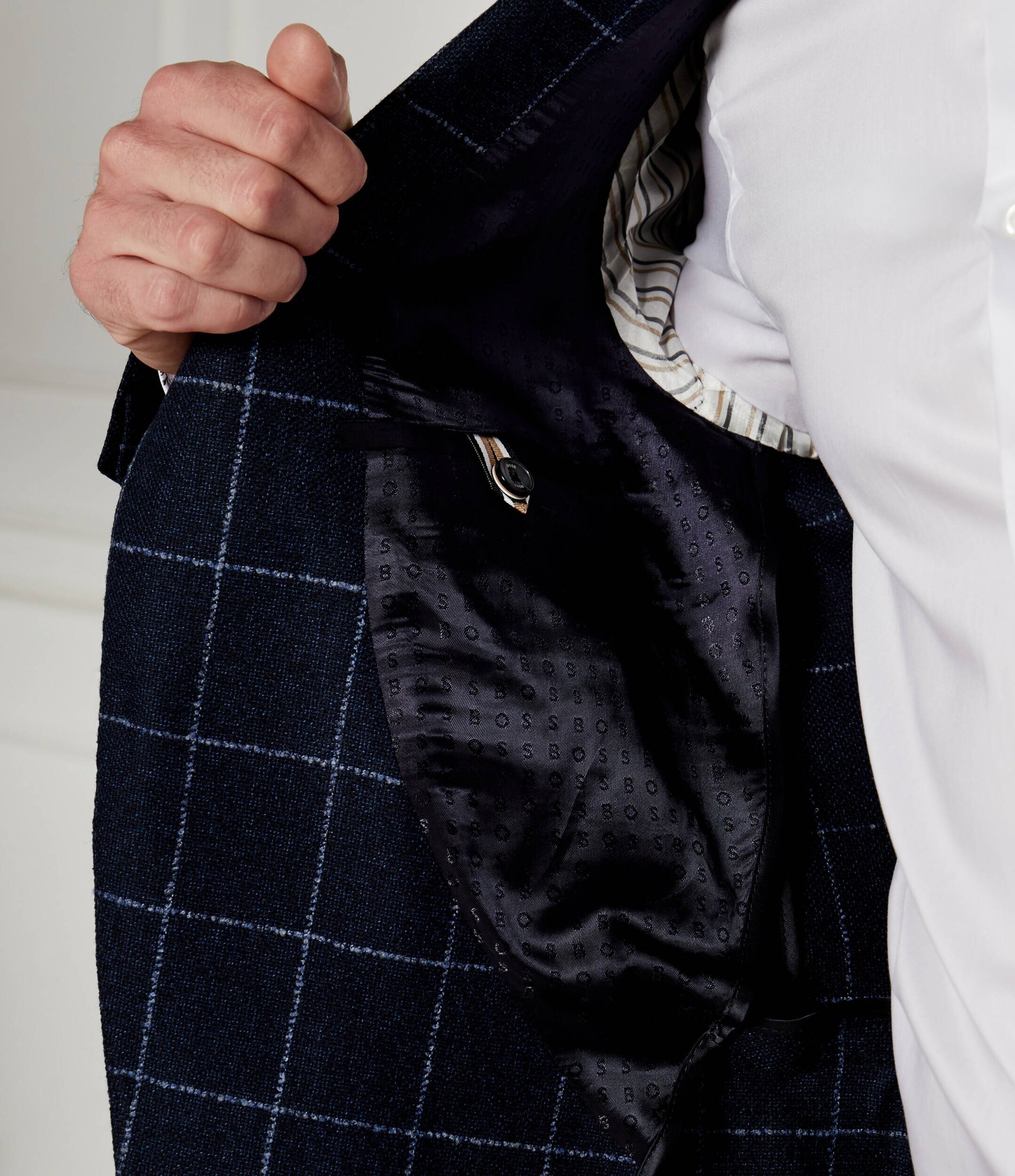 BOSS Black De lână sacou Hutson | regular fit