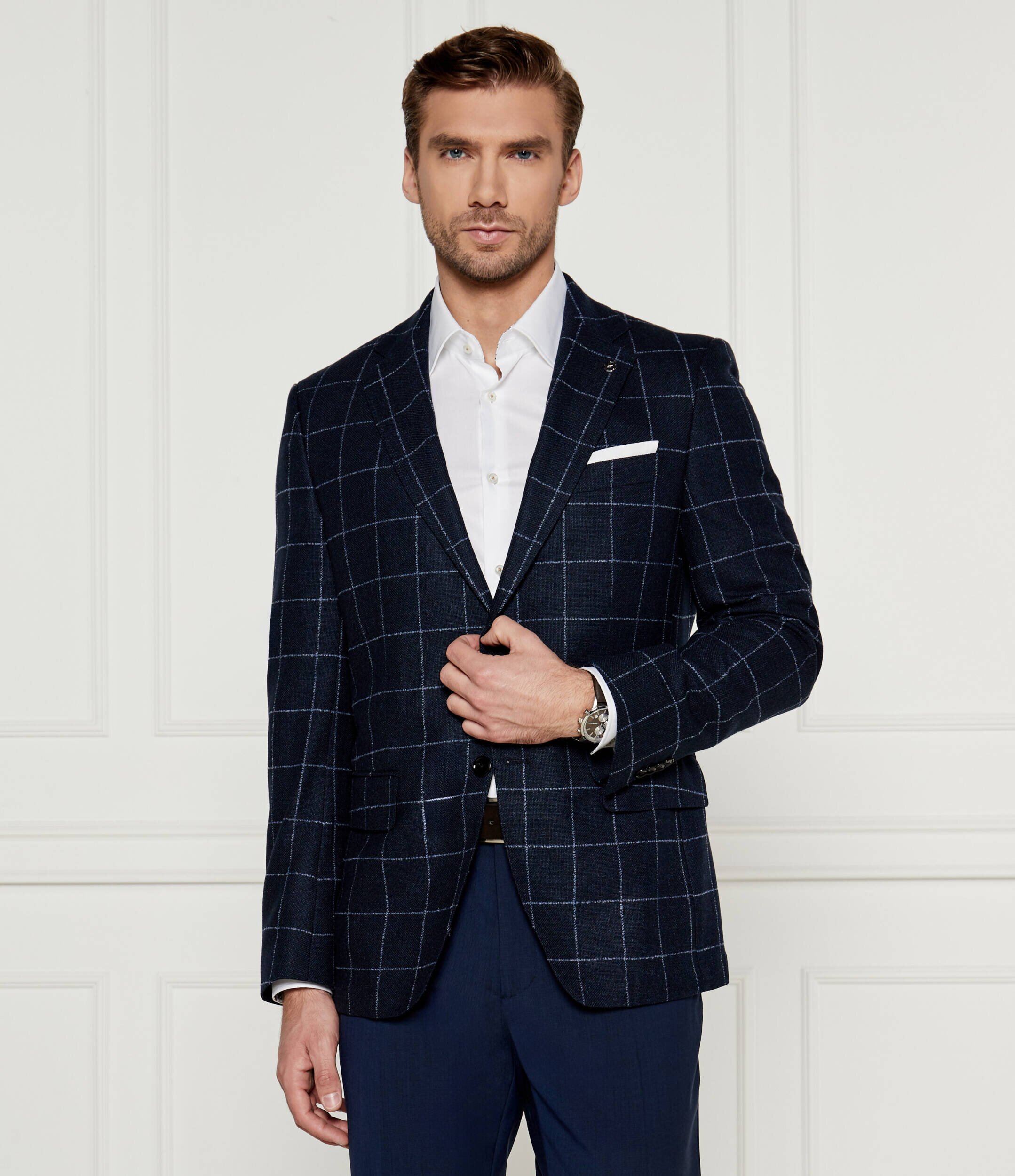 BOSS Black De lână sacou Hutson | regular fit