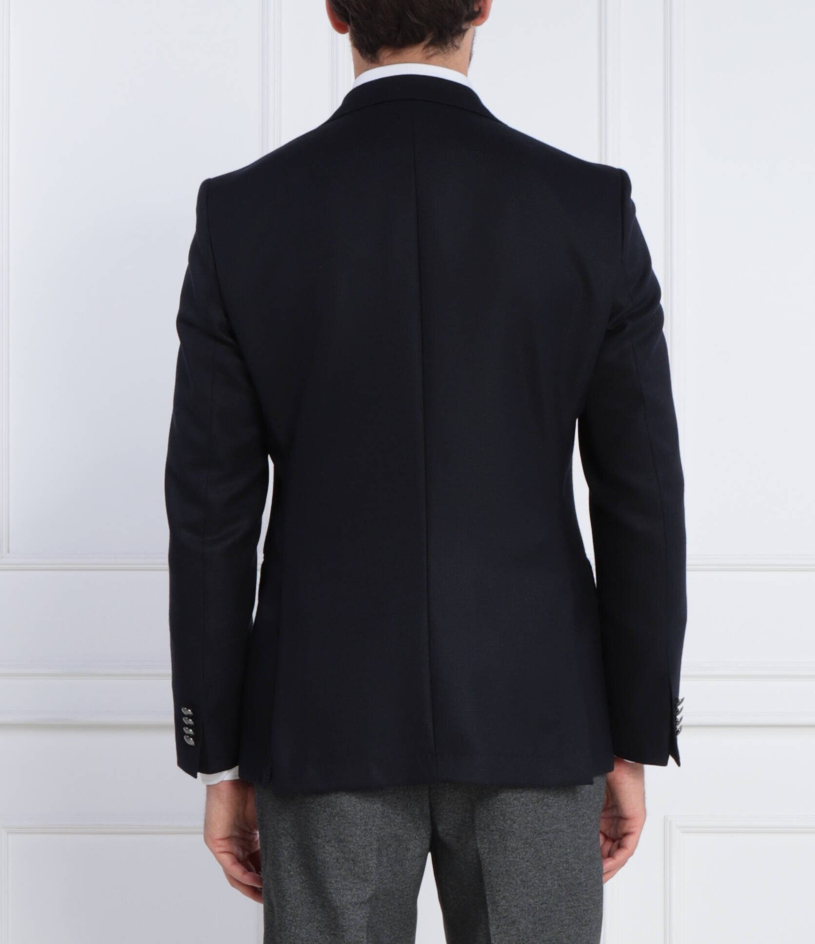 BOSS Black De lână sacou Hutson | Slim Fit