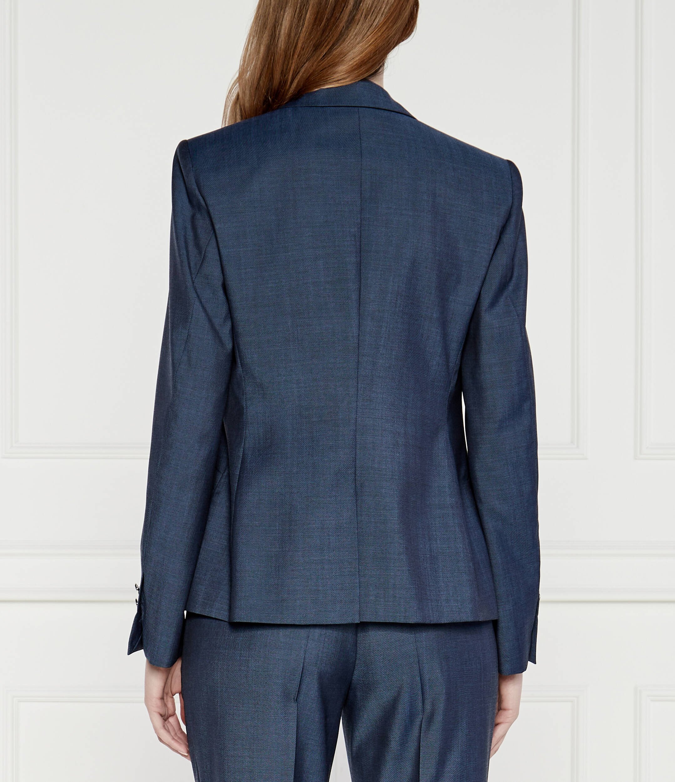 BOSS Black De lână sacou Januri | Slim Fit