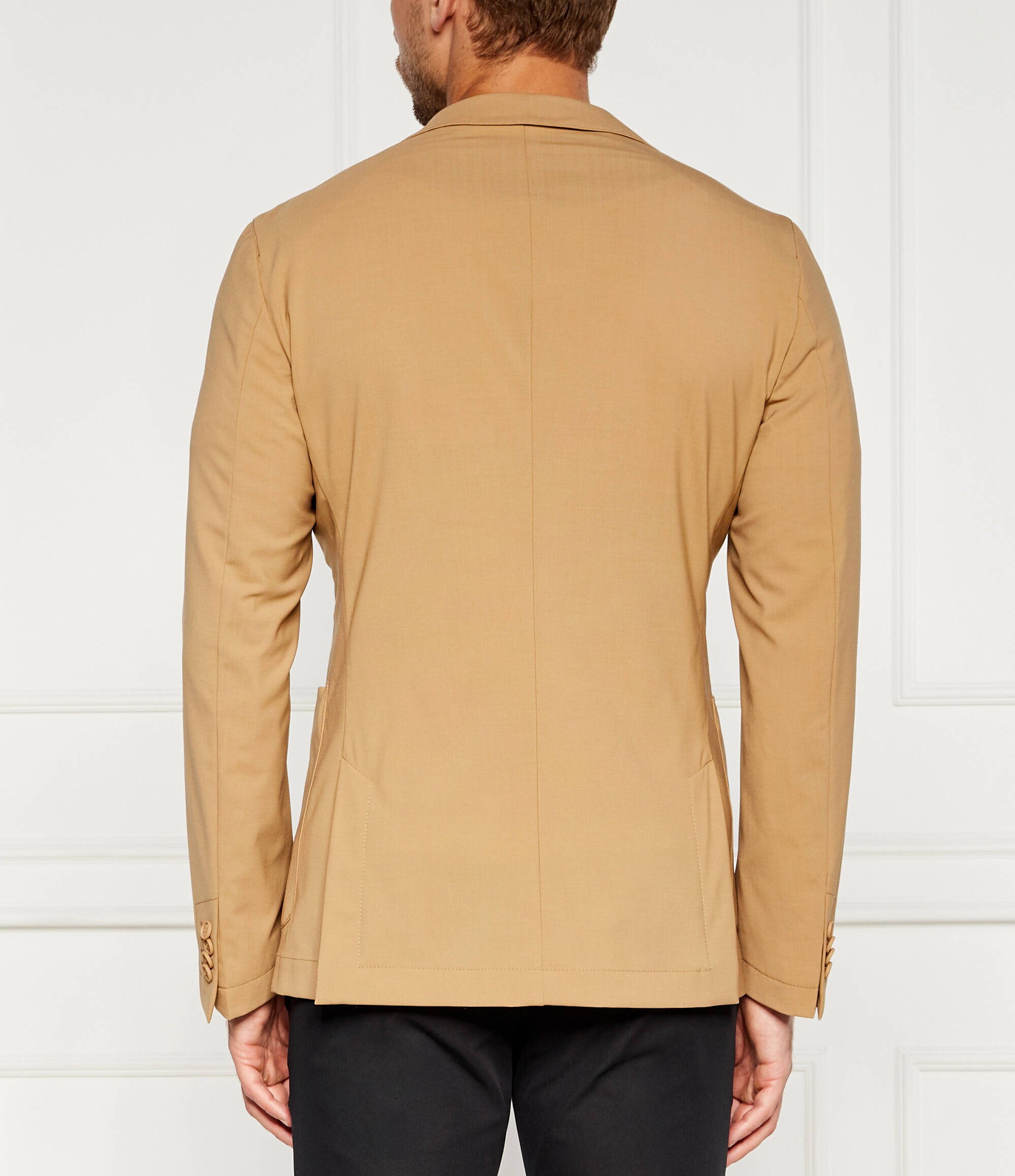 BOSS Black De lână sacou P-Hanry-WG-241 | Slim Fit
