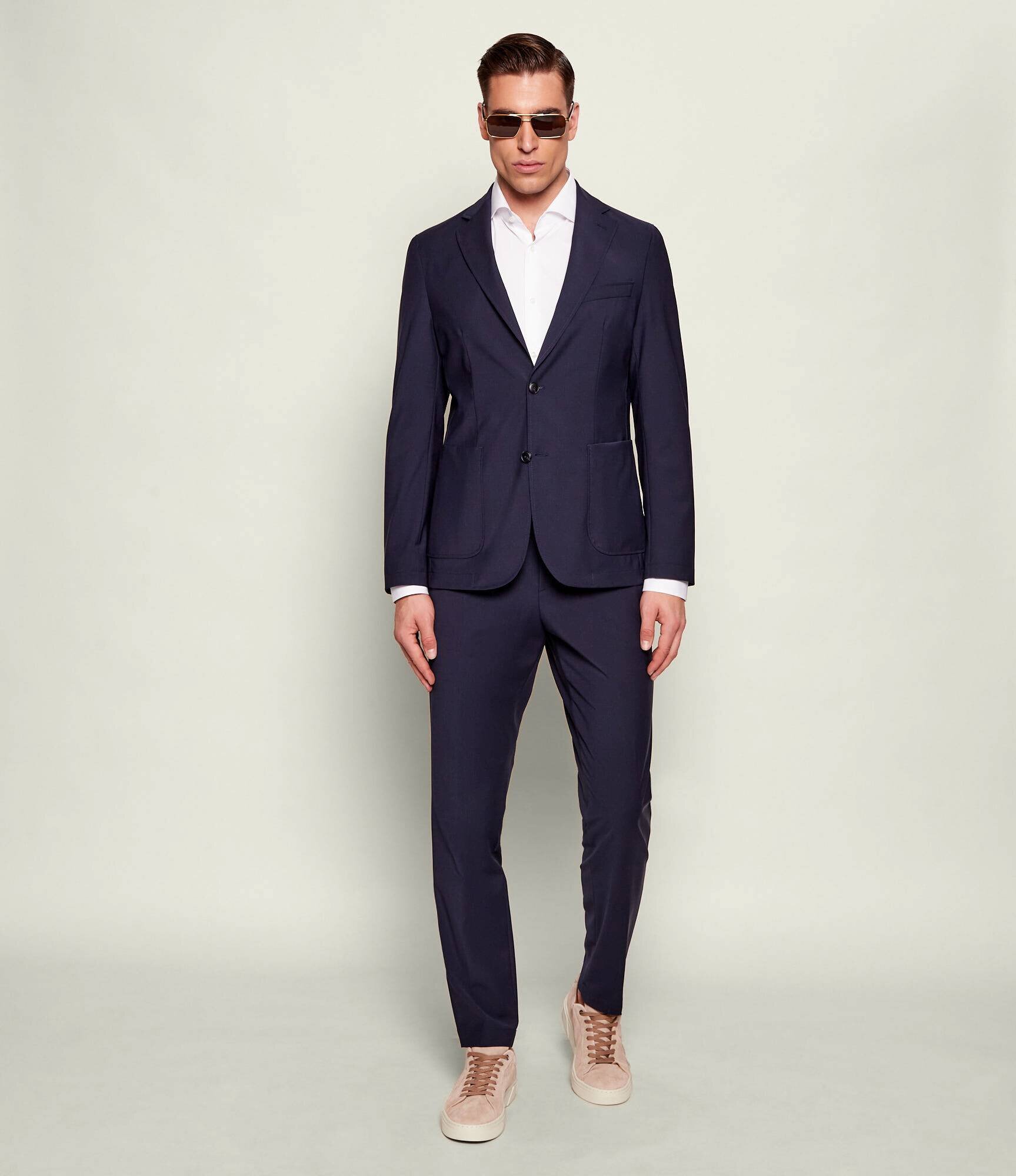BOSS Black De lână sacou P-Hanry-WG-253 | Slim Fit