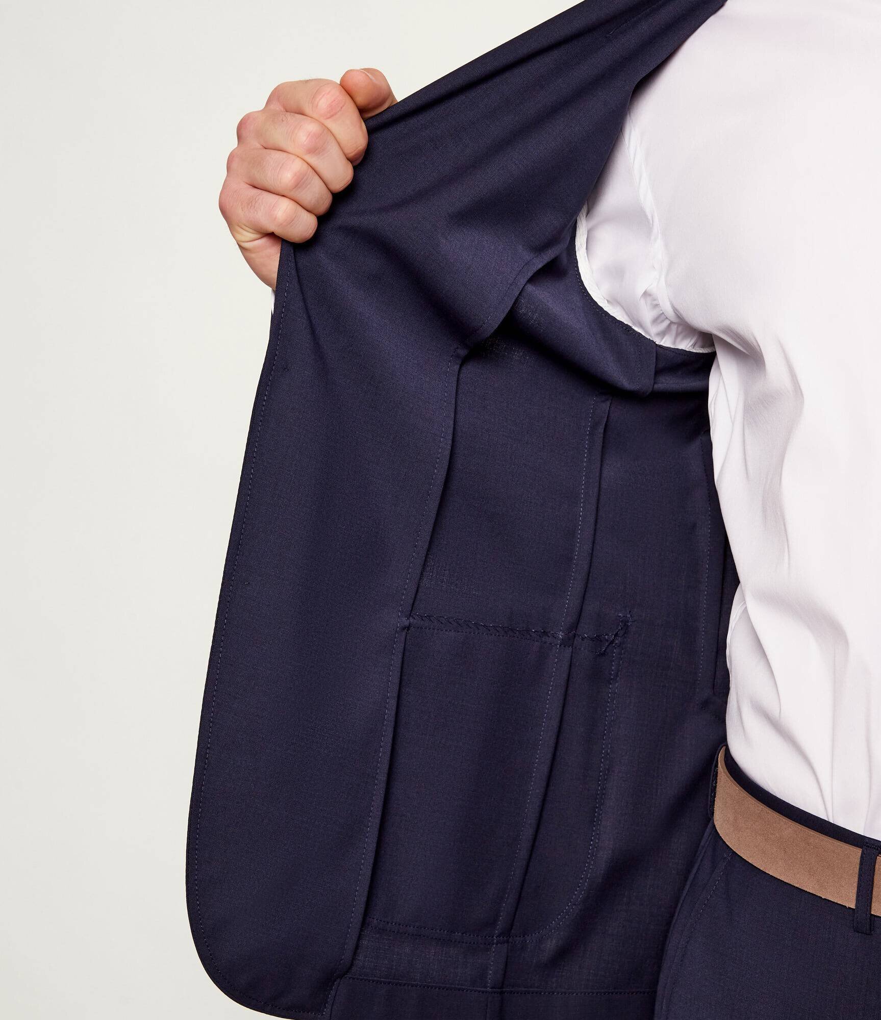 BOSS Black De lână sacou P-Hanry-WG-253 | Slim Fit