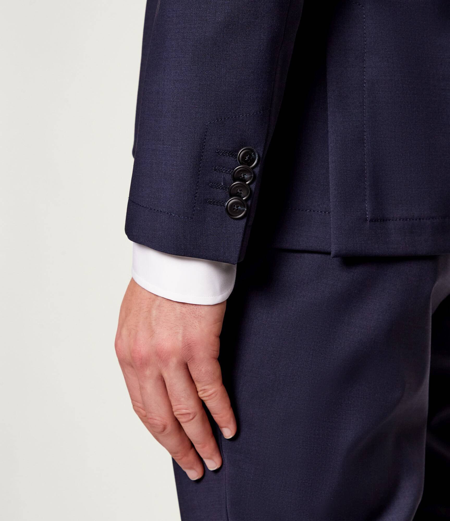 BOSS Black De lână sacou P-Hanry-WG-253 | Slim Fit