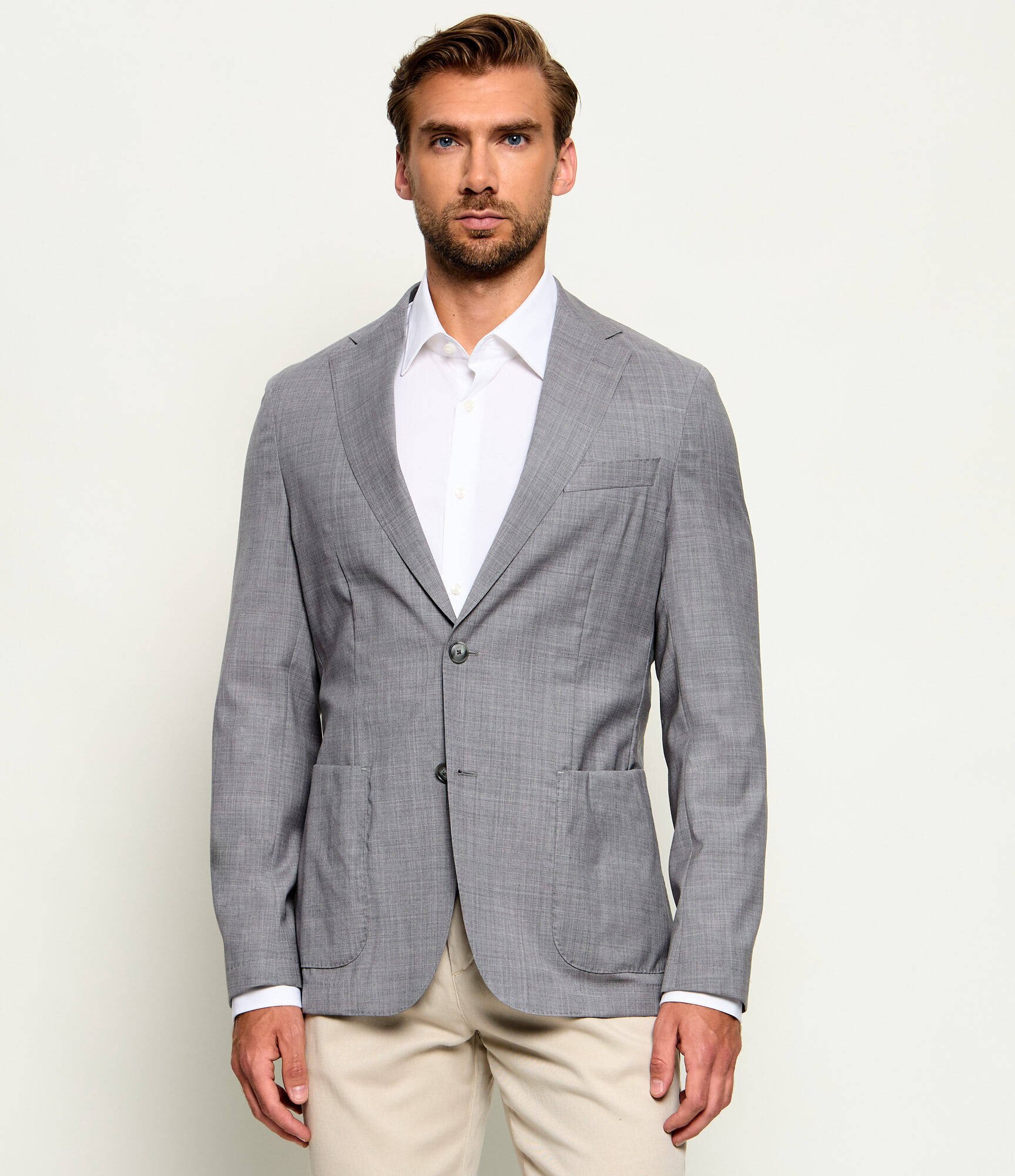 BOSS Black De lână sacou P-Hanry-WG-262 | Slim Fit