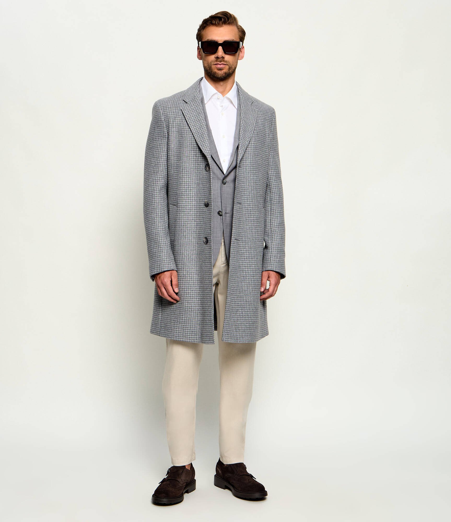 BOSS Black De lână sacou P-Hanry-WG-262 | Slim Fit