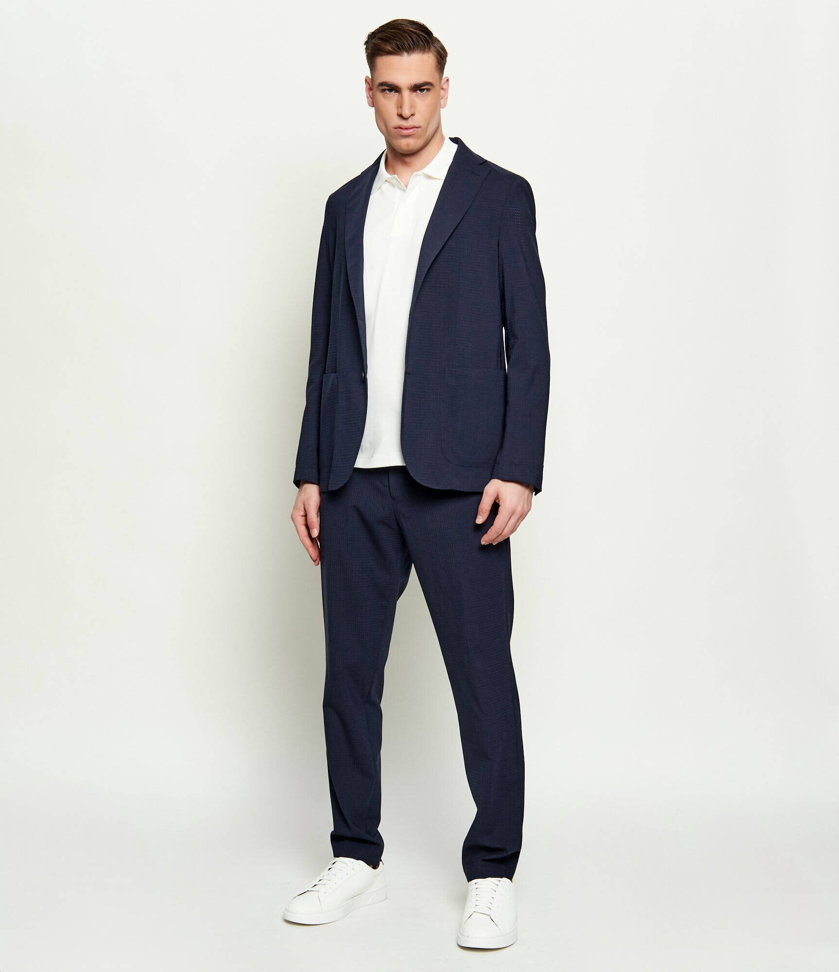 BOSS Black De lână sacou P-Hanry-WG-PK-262F | Slim Fit