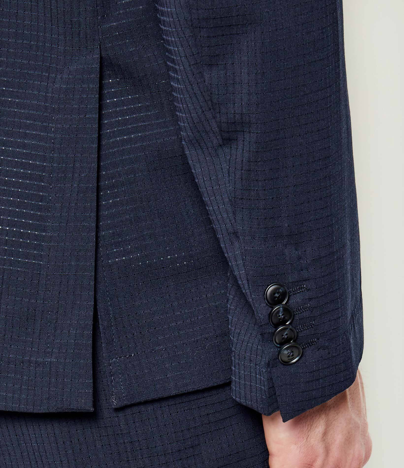 BOSS Black De lână sacou P-Hanry-WG-PK-262F | Slim Fit