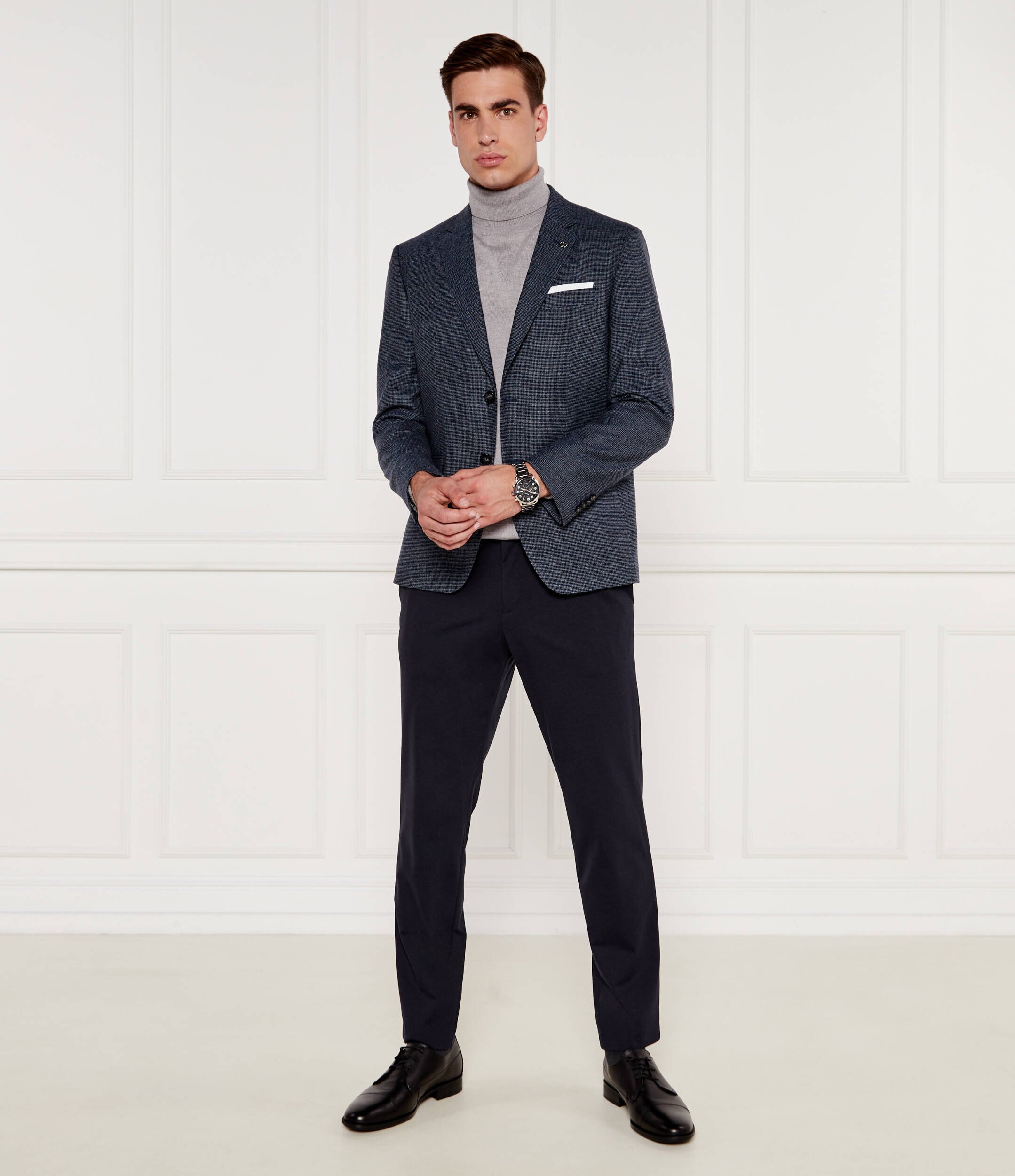 BOSS Black De lână sacou | Slim Fit