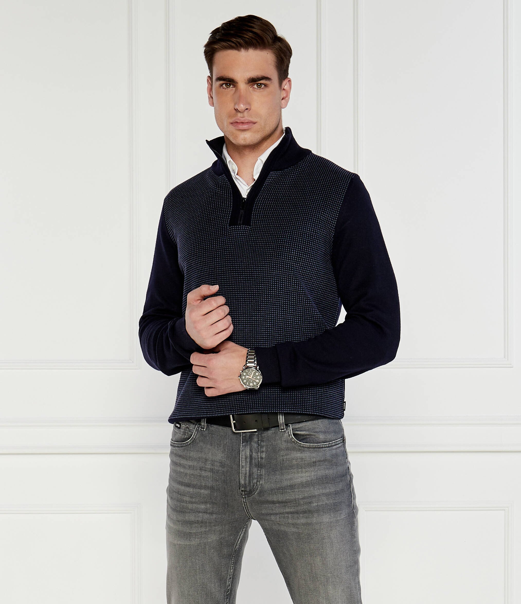BOSS Black De lână Sweter H-Dambino | Regular Fit