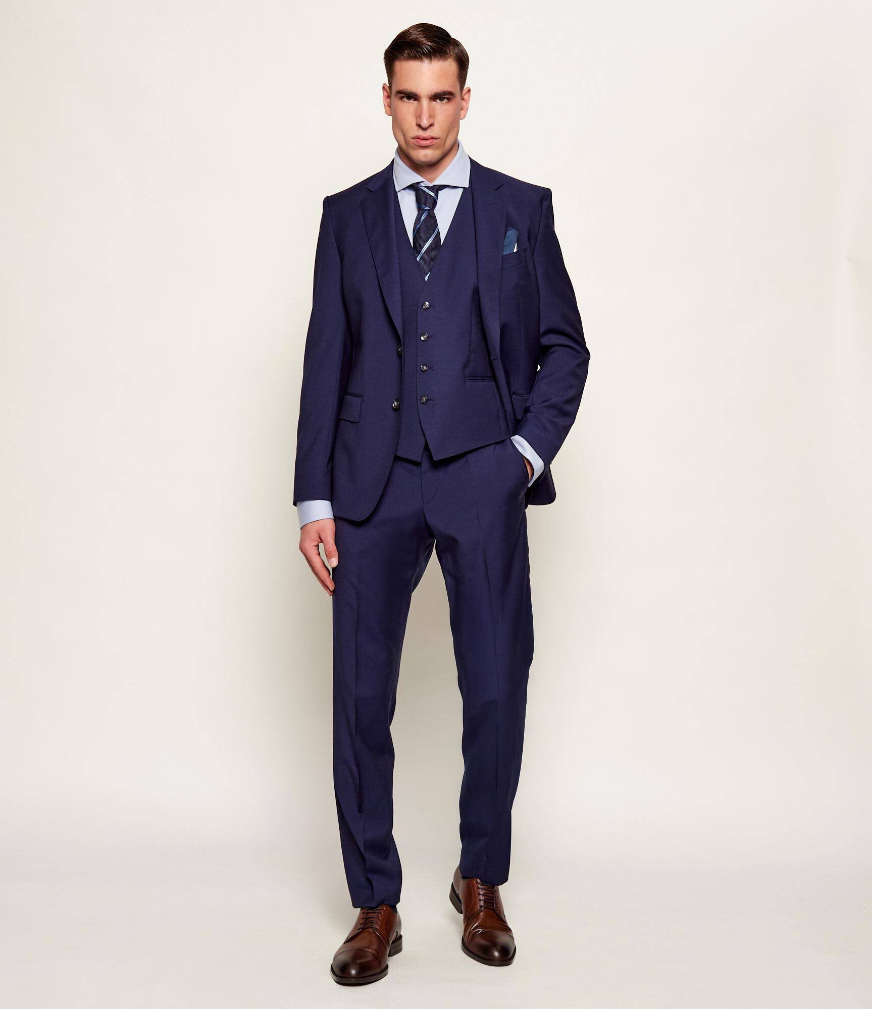 BOSS Black De lână vestă H-HUGE | Slim Fit