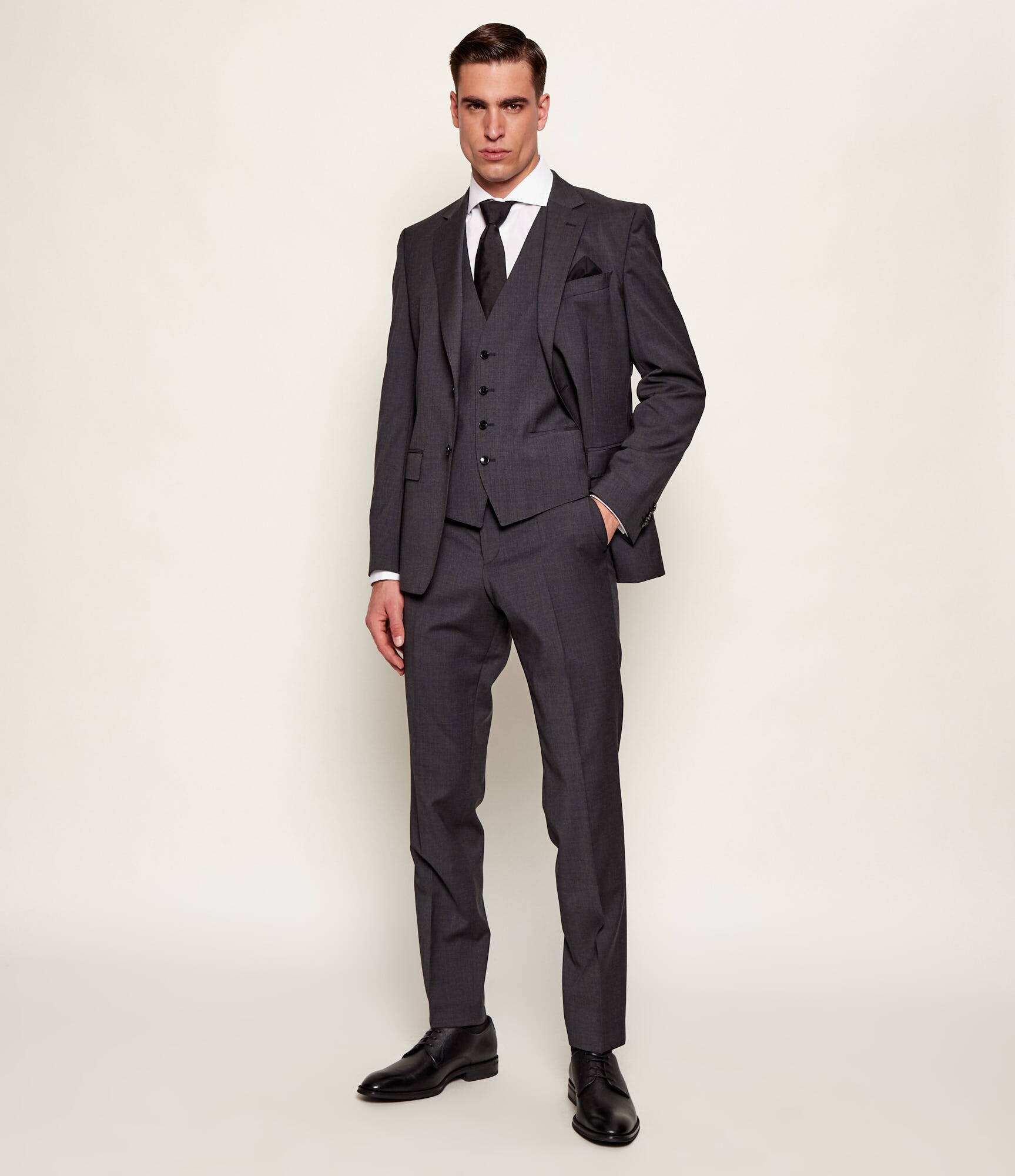 BOSS Black De lână vestă H-HUGE | Slim Fit