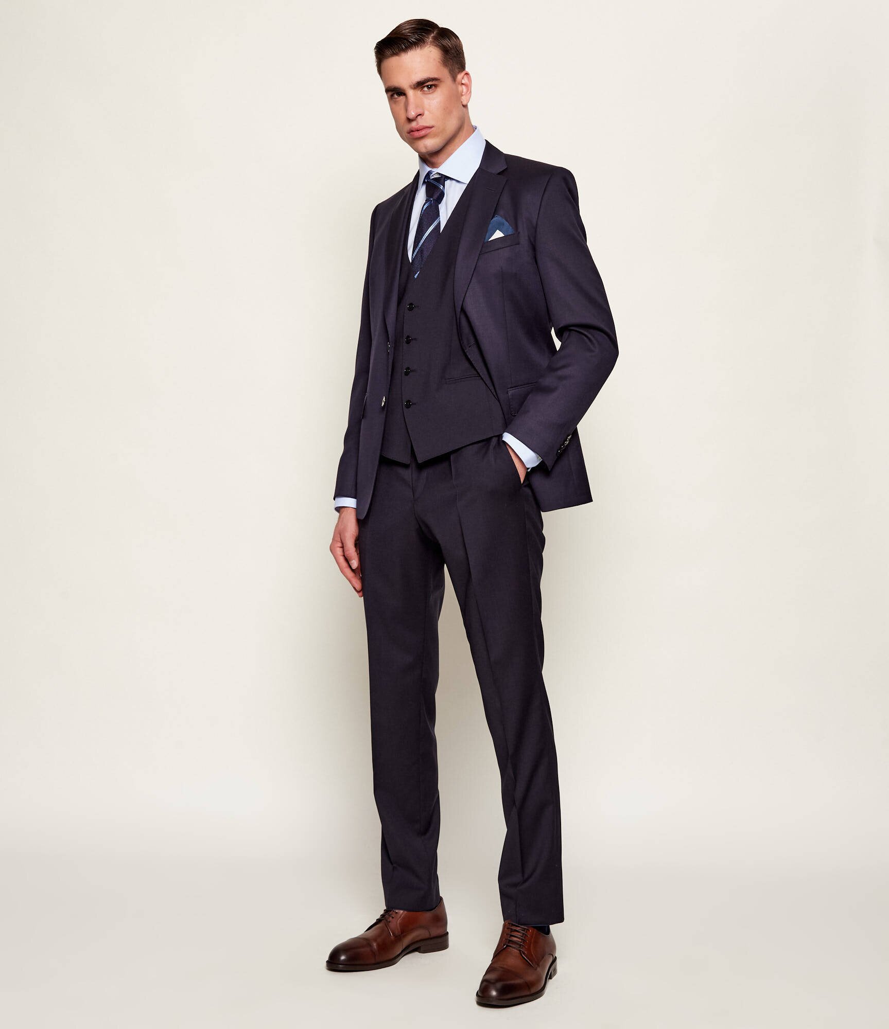 BOSS Black De lână vestă H-HUGE | Slim Fit