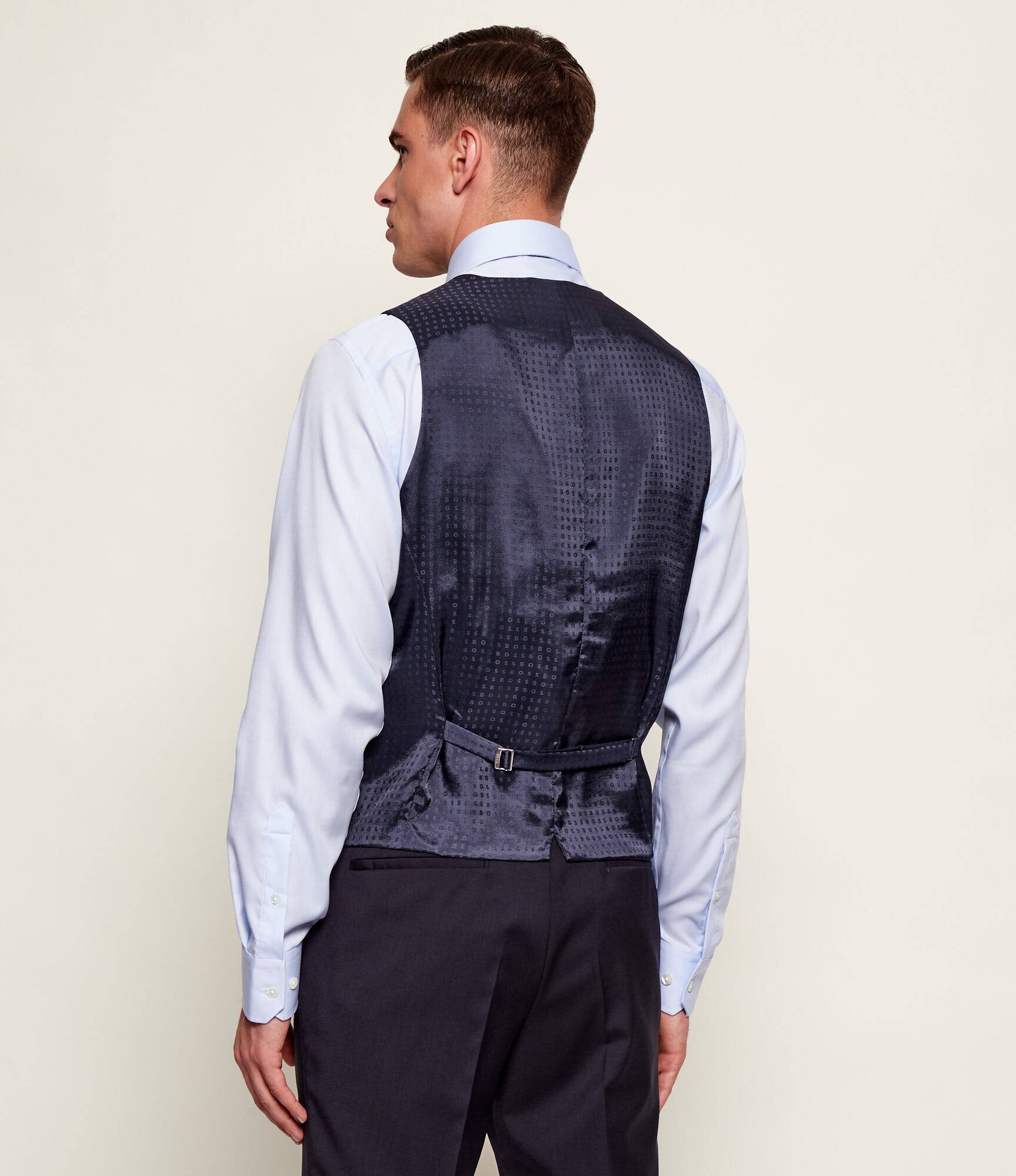 BOSS Black De lână vestă H-HUGE | Slim Fit