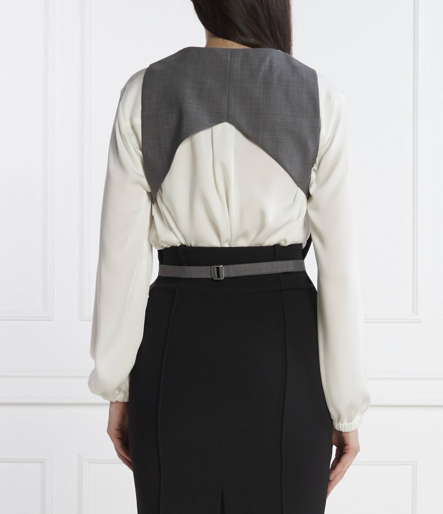 BOSS Black De lână vestă JEGARO | Regular Fit