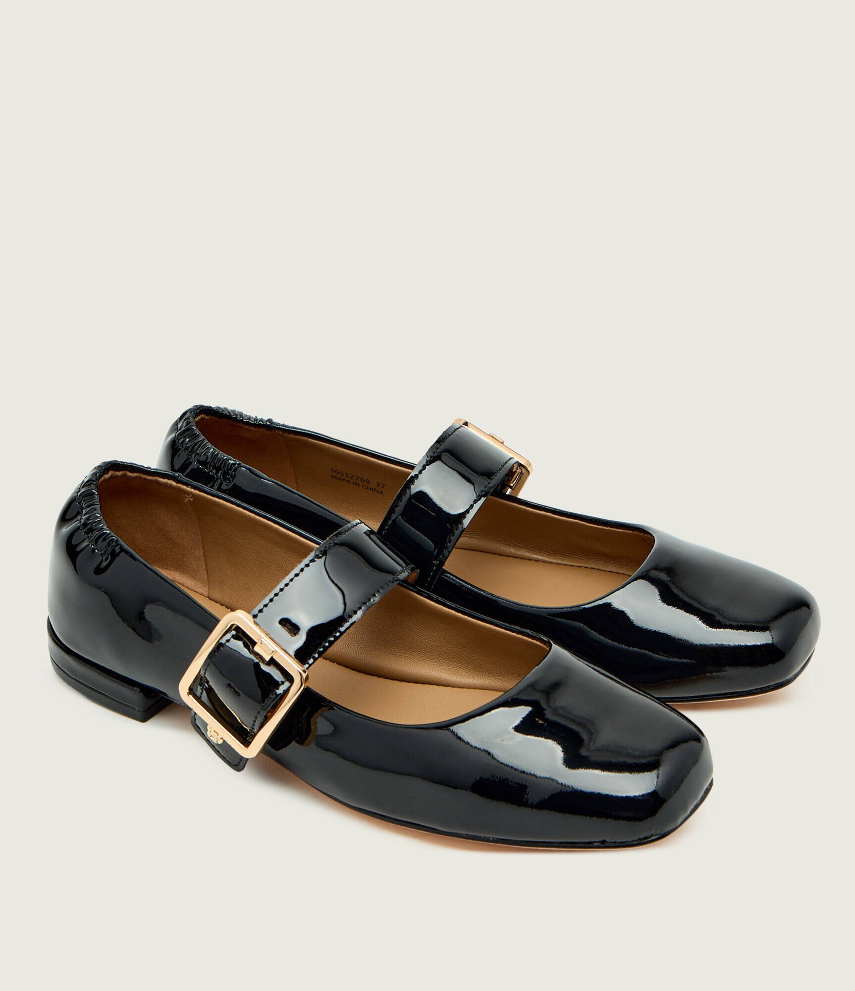 BOSS Black De piele balerini Luara_Ballerina_PTBK Mary Jane