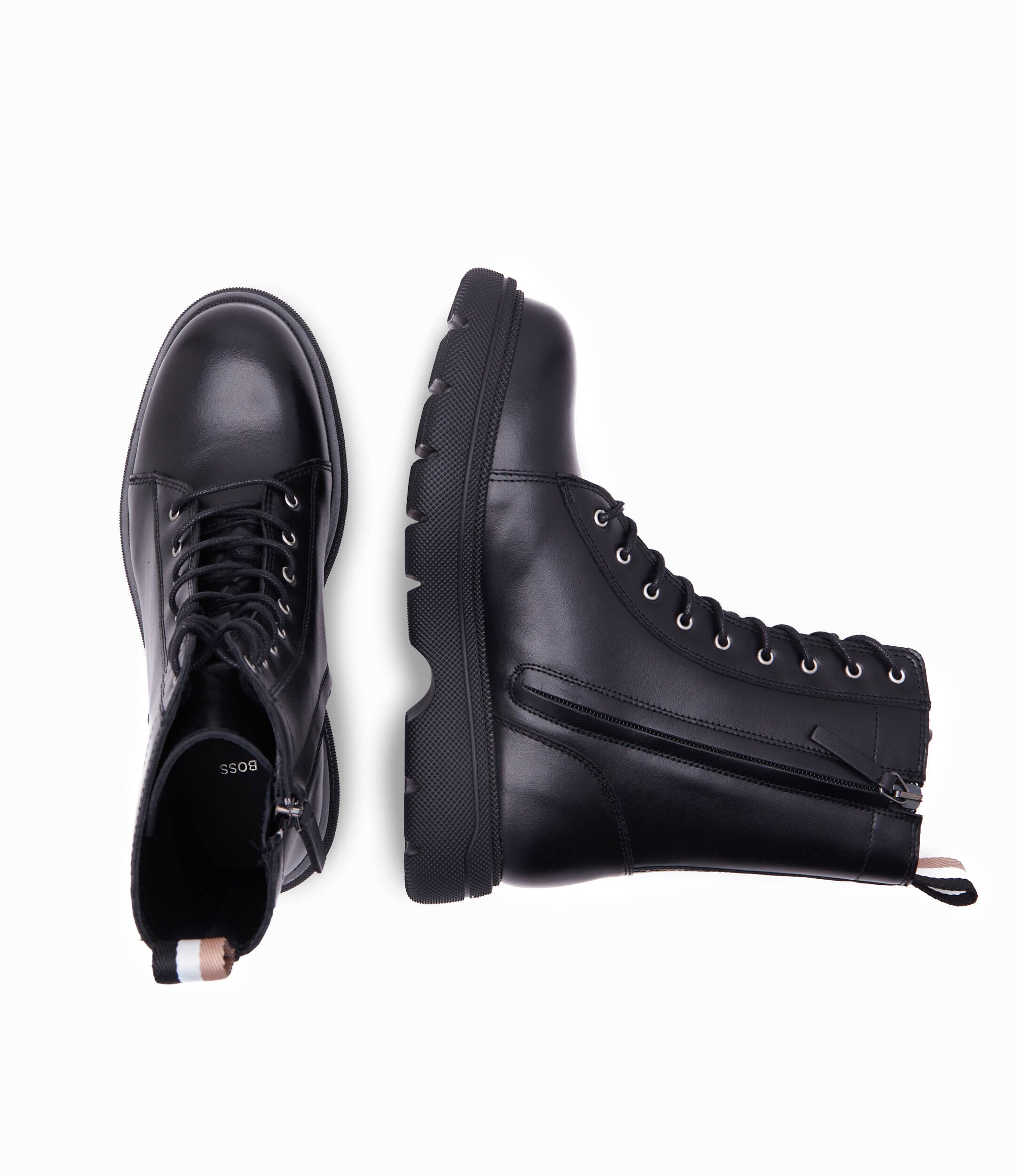 BOSS Black De piele botine Jacob LaceUp-C