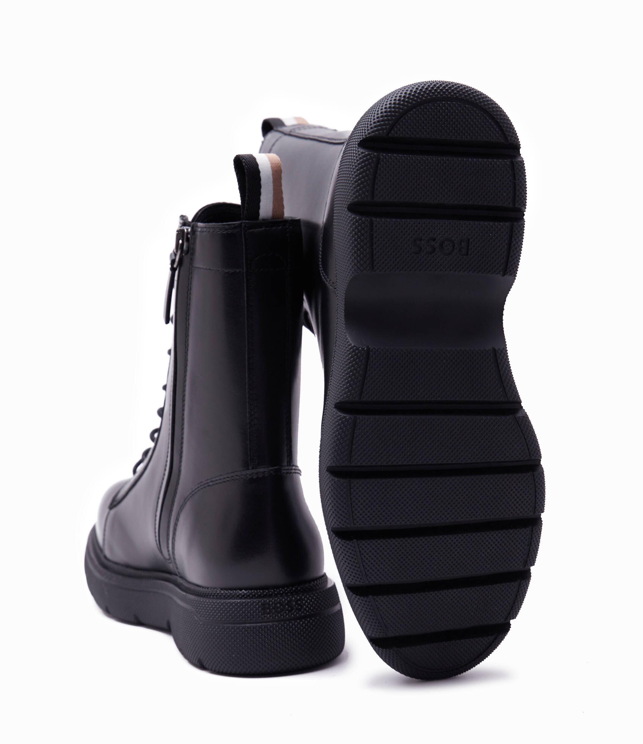 BOSS Black De piele botine Jacob LaceUp-C