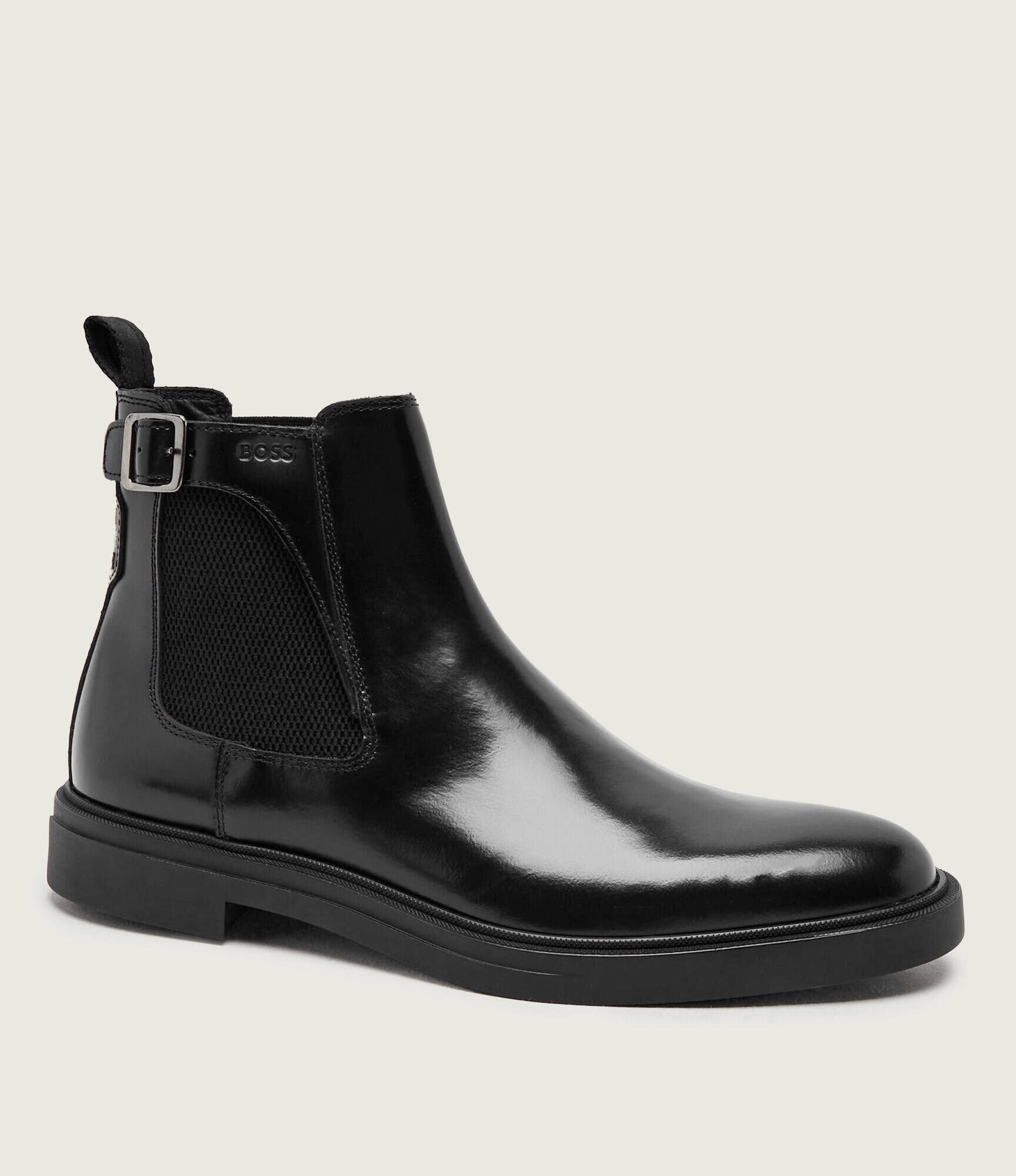 BOSS Black De piele ghete chelsea Calev_Cheb_bo