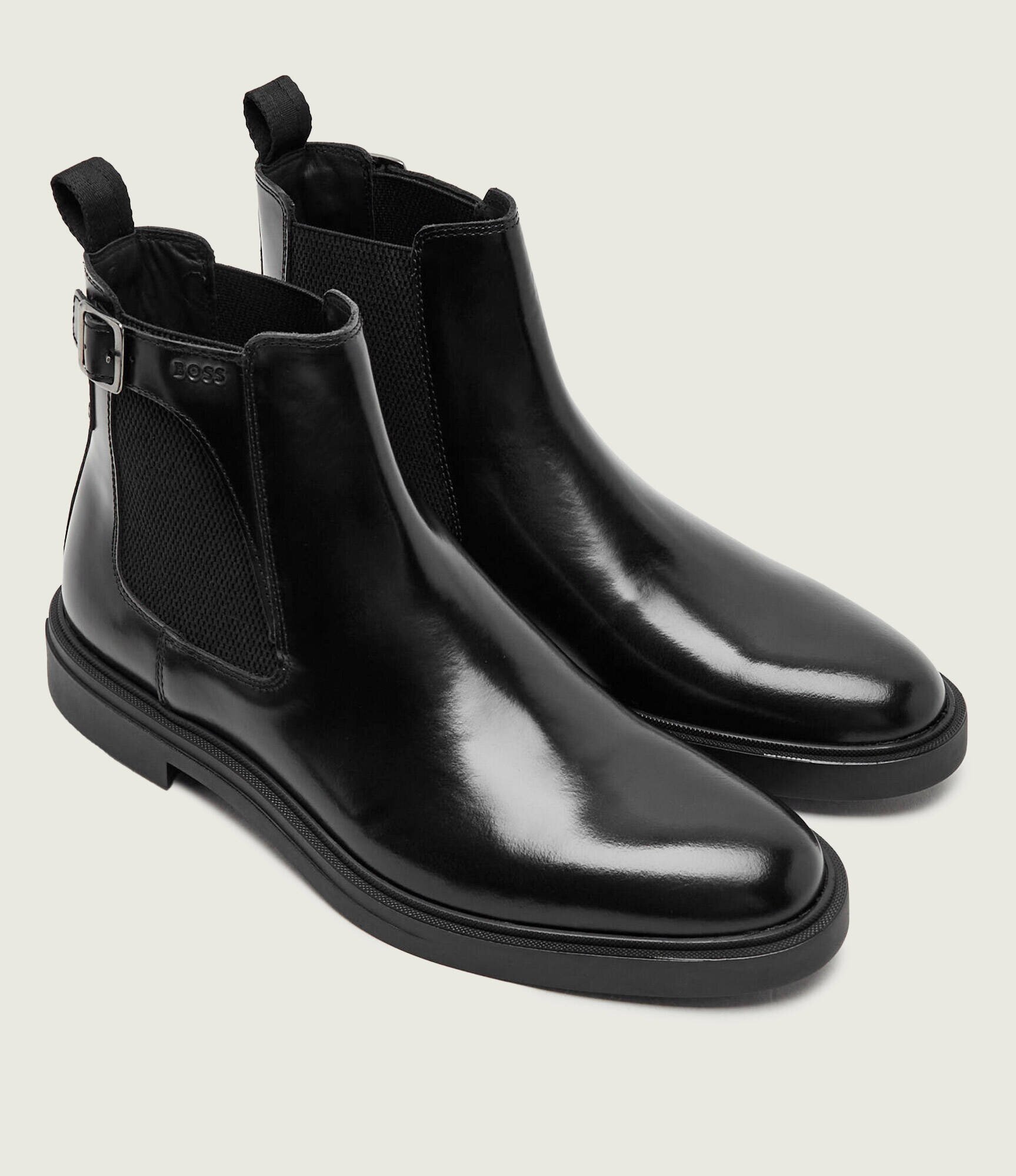 BOSS Black De piele ghete chelsea Calev_Cheb_bo