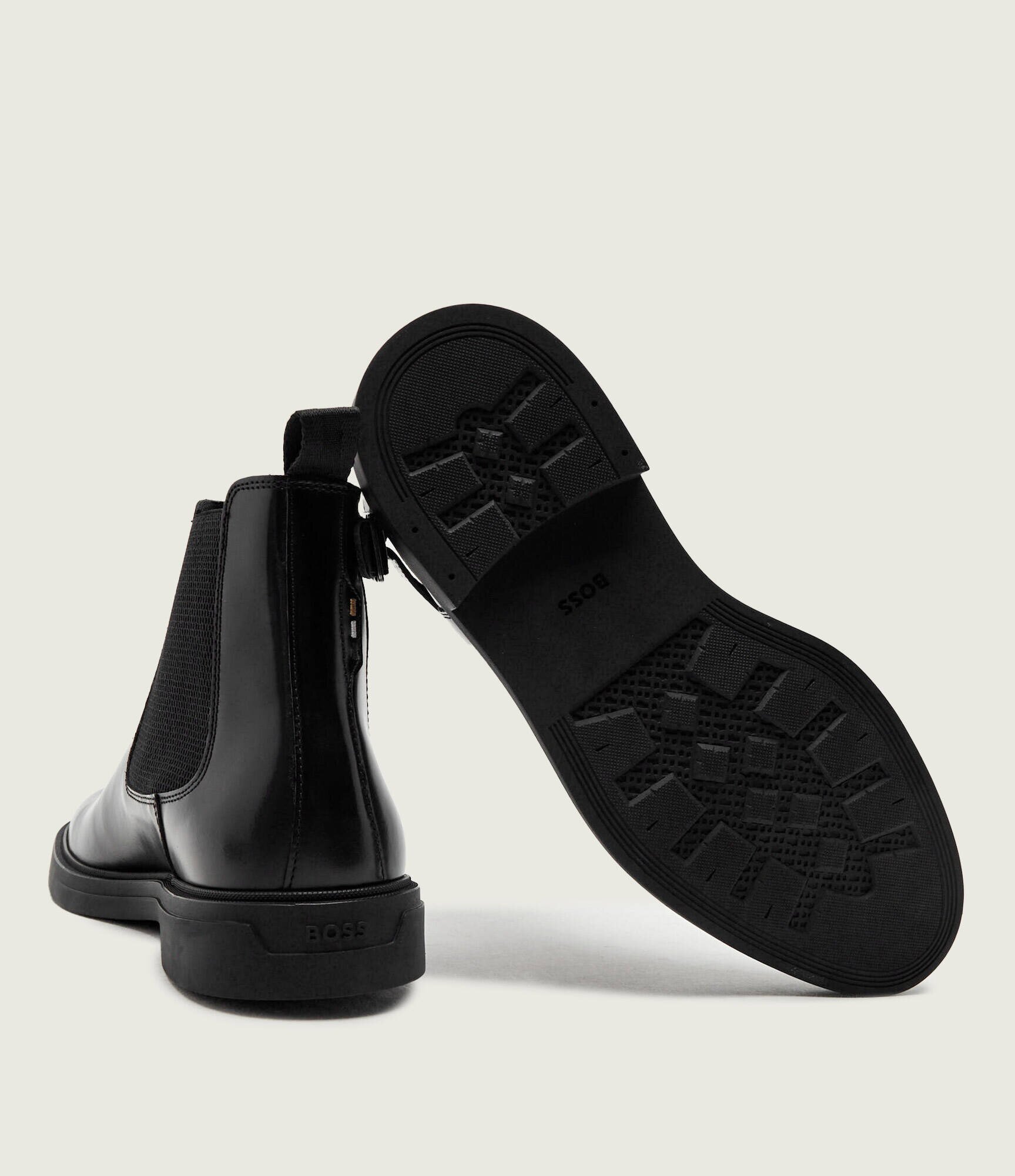 BOSS Black De piele ghete chelsea Calev_Cheb_bo